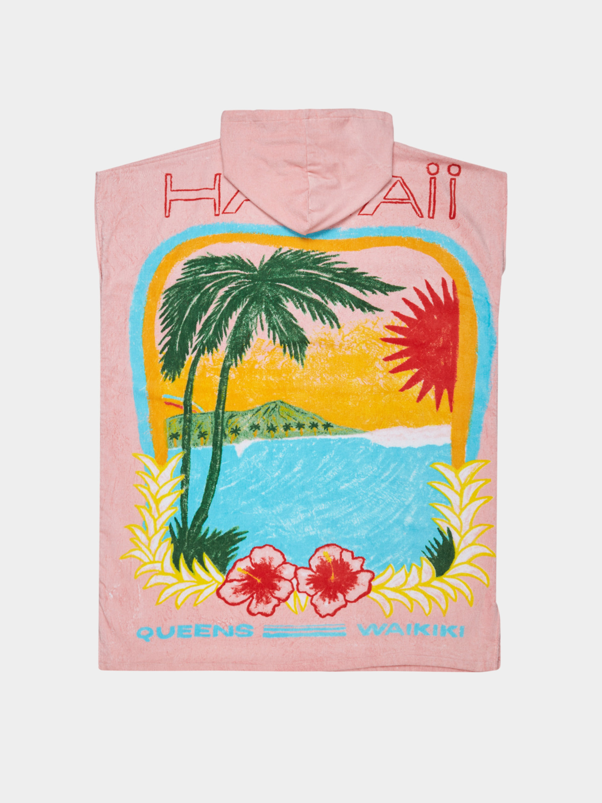 Akcesoria Roxy Poncho Atlas Wmn (pink carnation)
