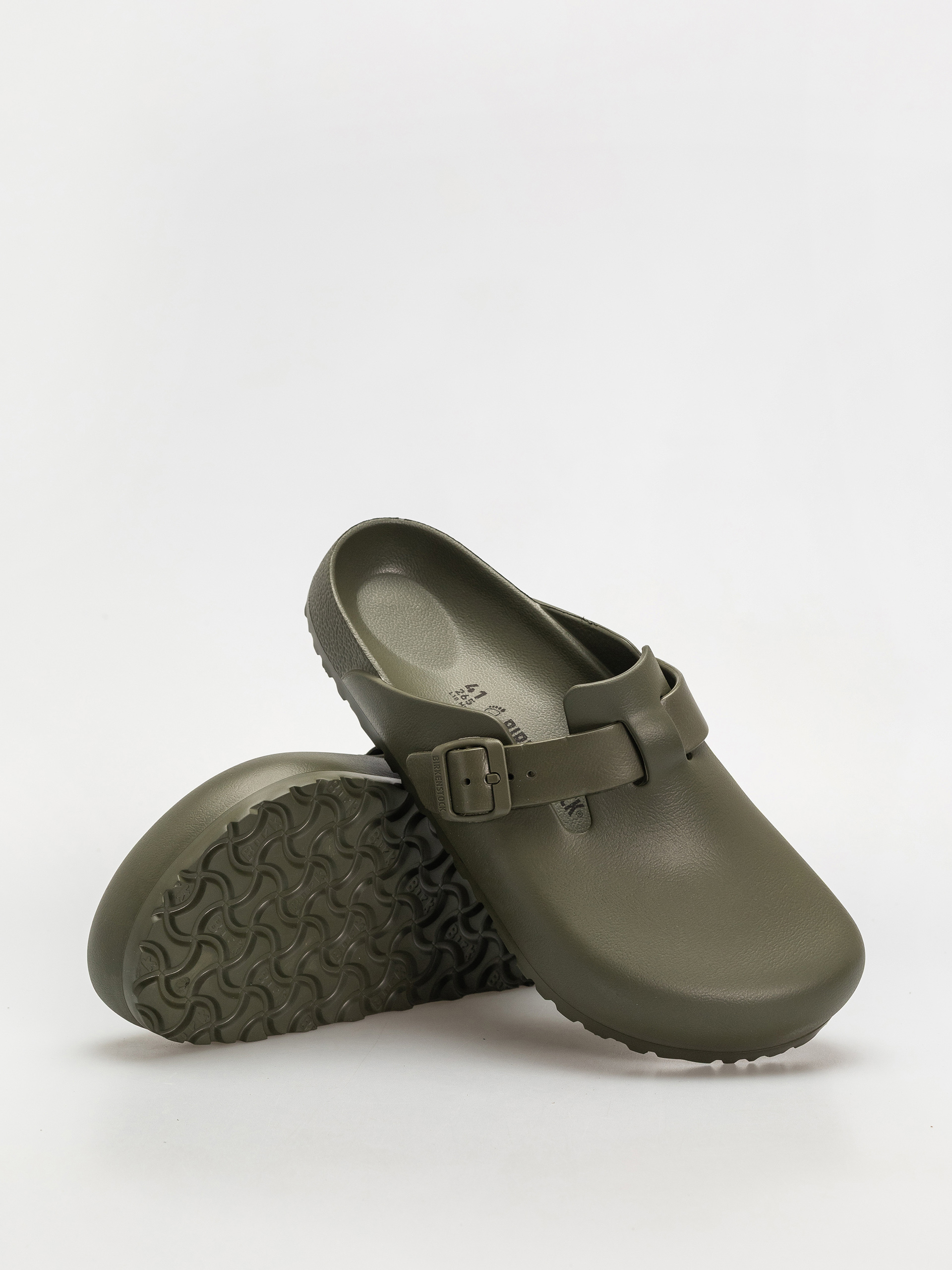 Шльопанці Birkenstock Boston EVA Regular (khaki)