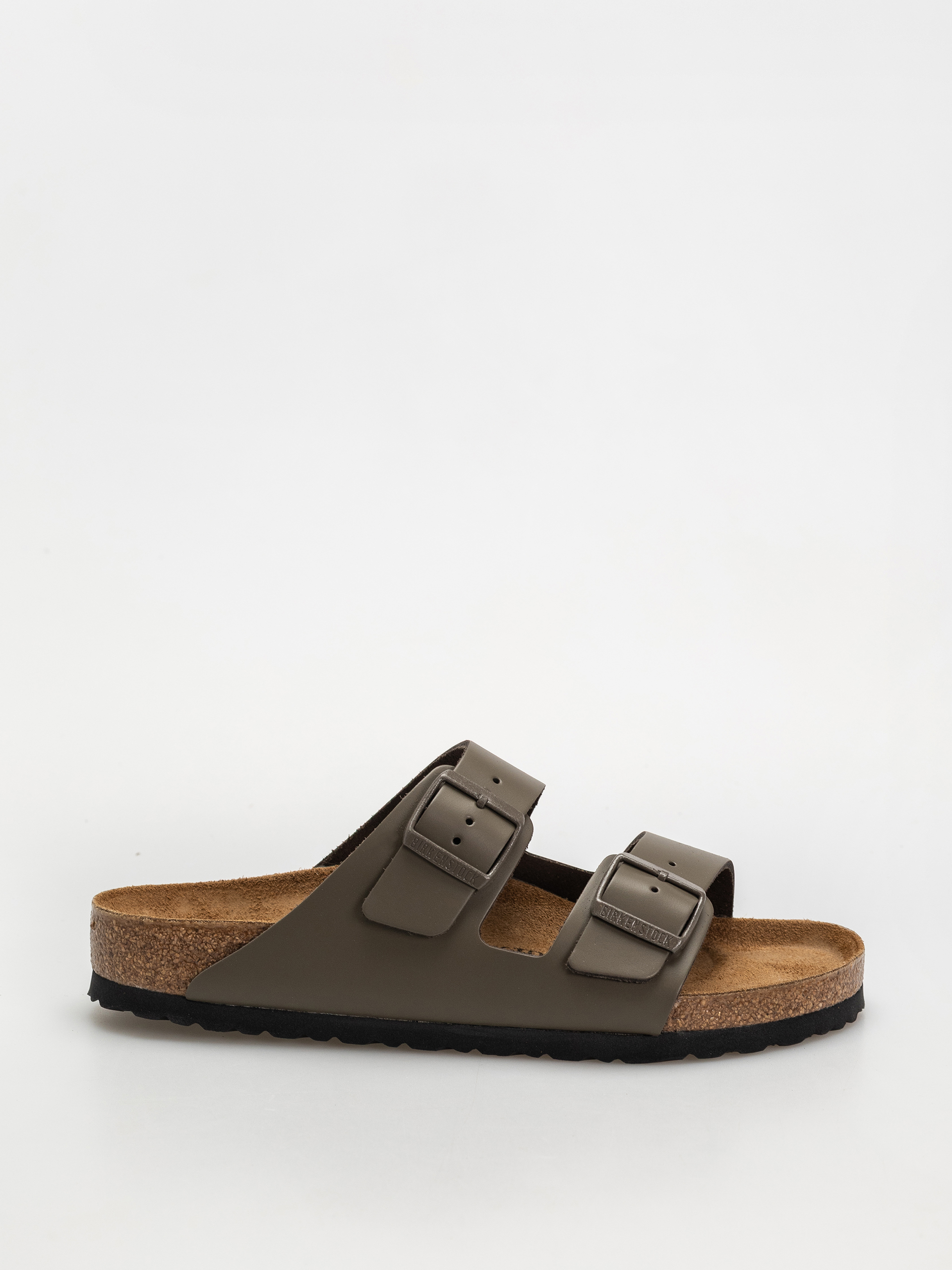 cancer panic VALENTINO × BIRKENSTOCK Шльопанці Birkenstock Arizona Natural Leather Regular - сірий