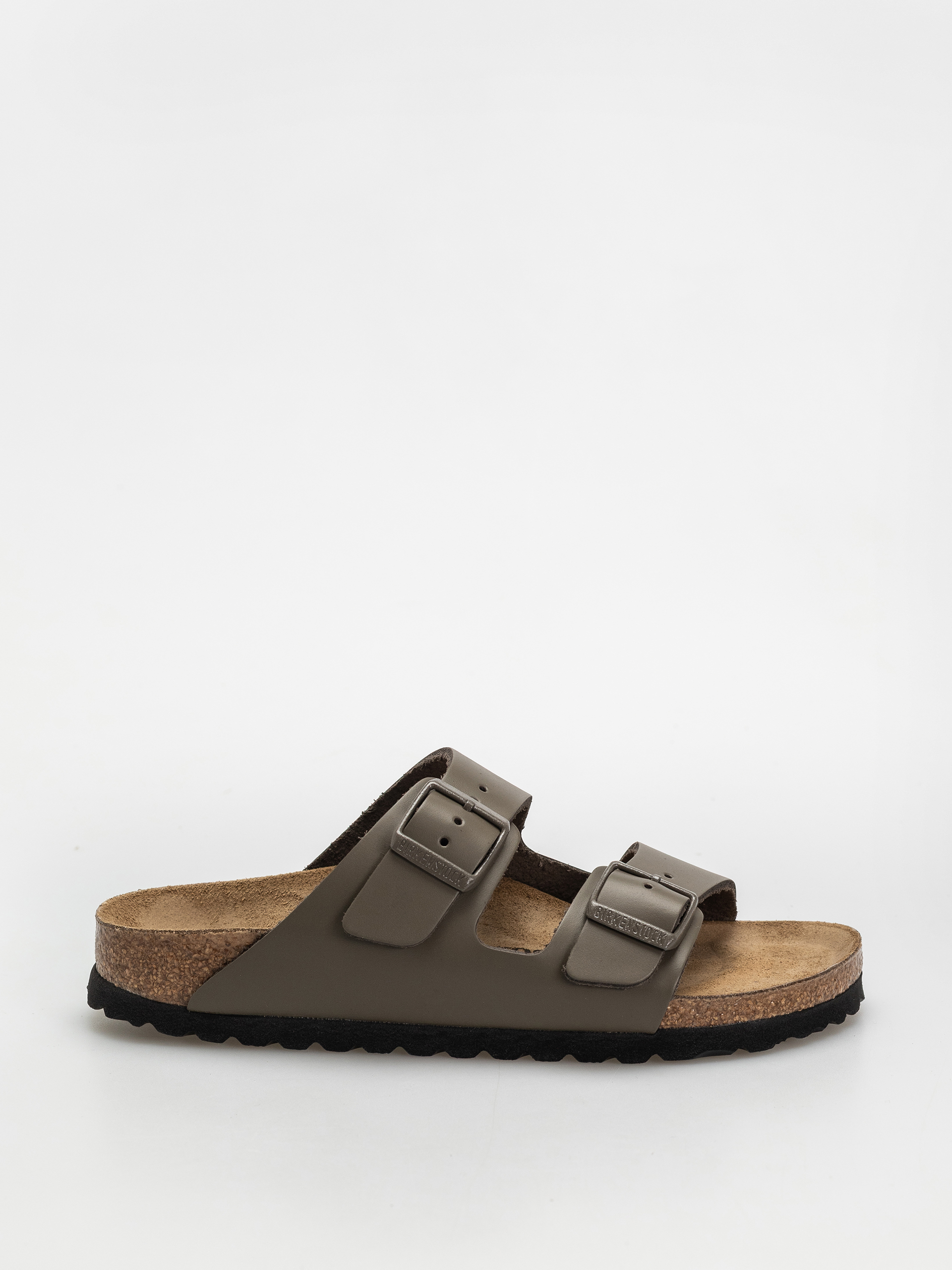u0428u043bu044cu043eu043fu0430u043du0446u0456 Birkenstock Arizona Natural Leather Narrow Wmn (concrete gray)