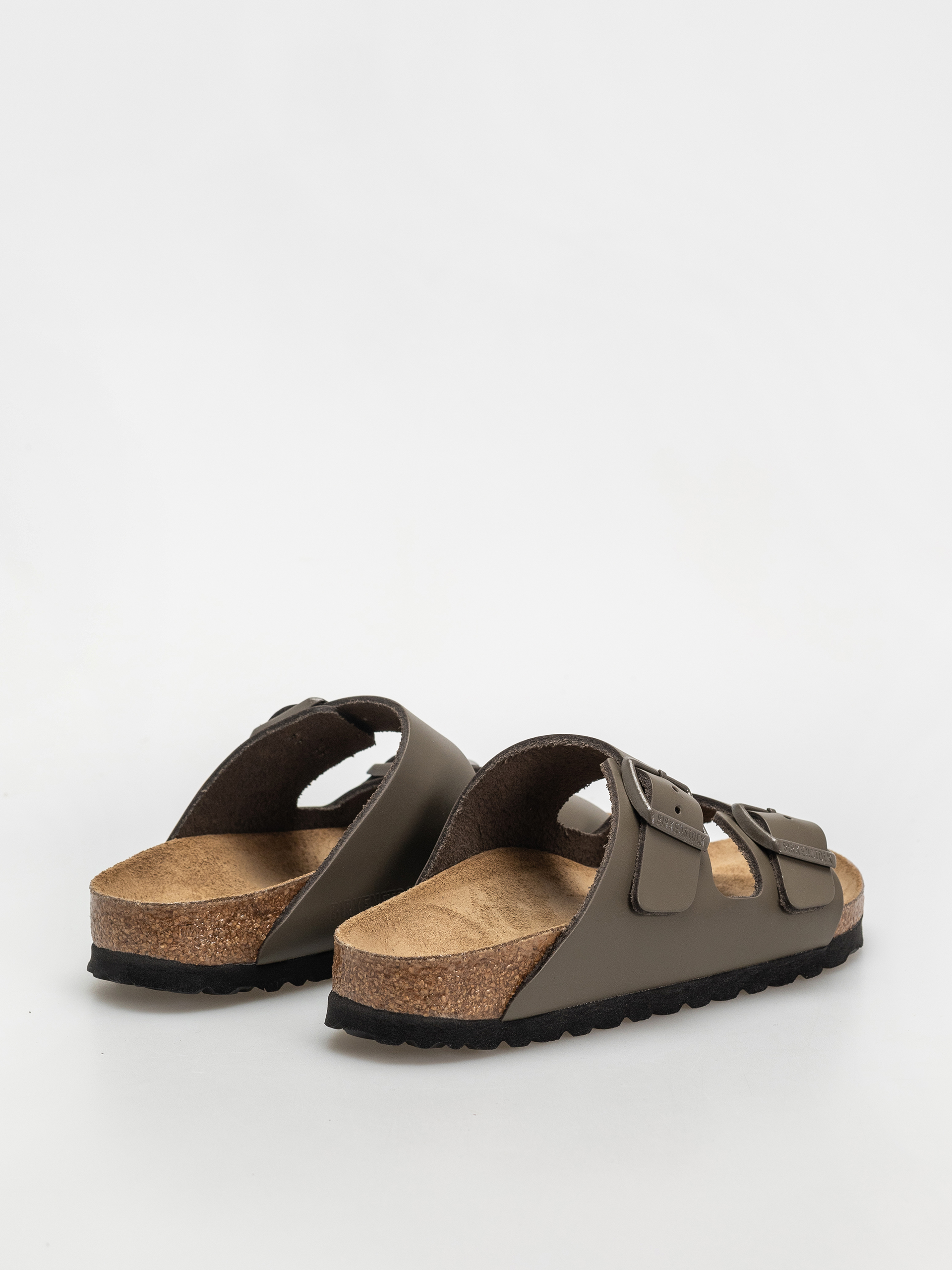 Шльопанці Birkenstock Arizona Natural Leather Narrow Wmn (concrete gray)