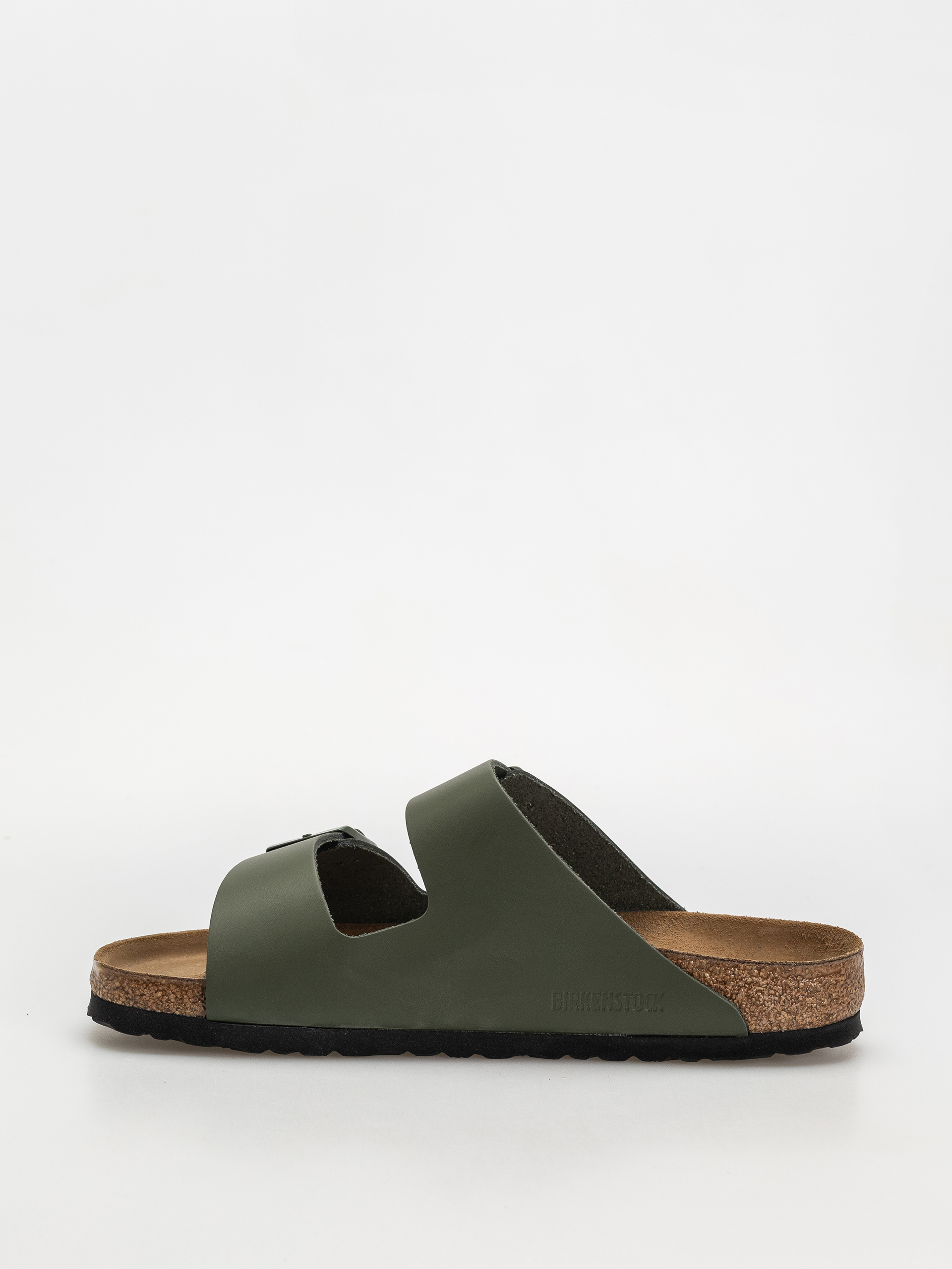 Шльопанці Birkenstock Arizona Natural Leather Regular (thyme)