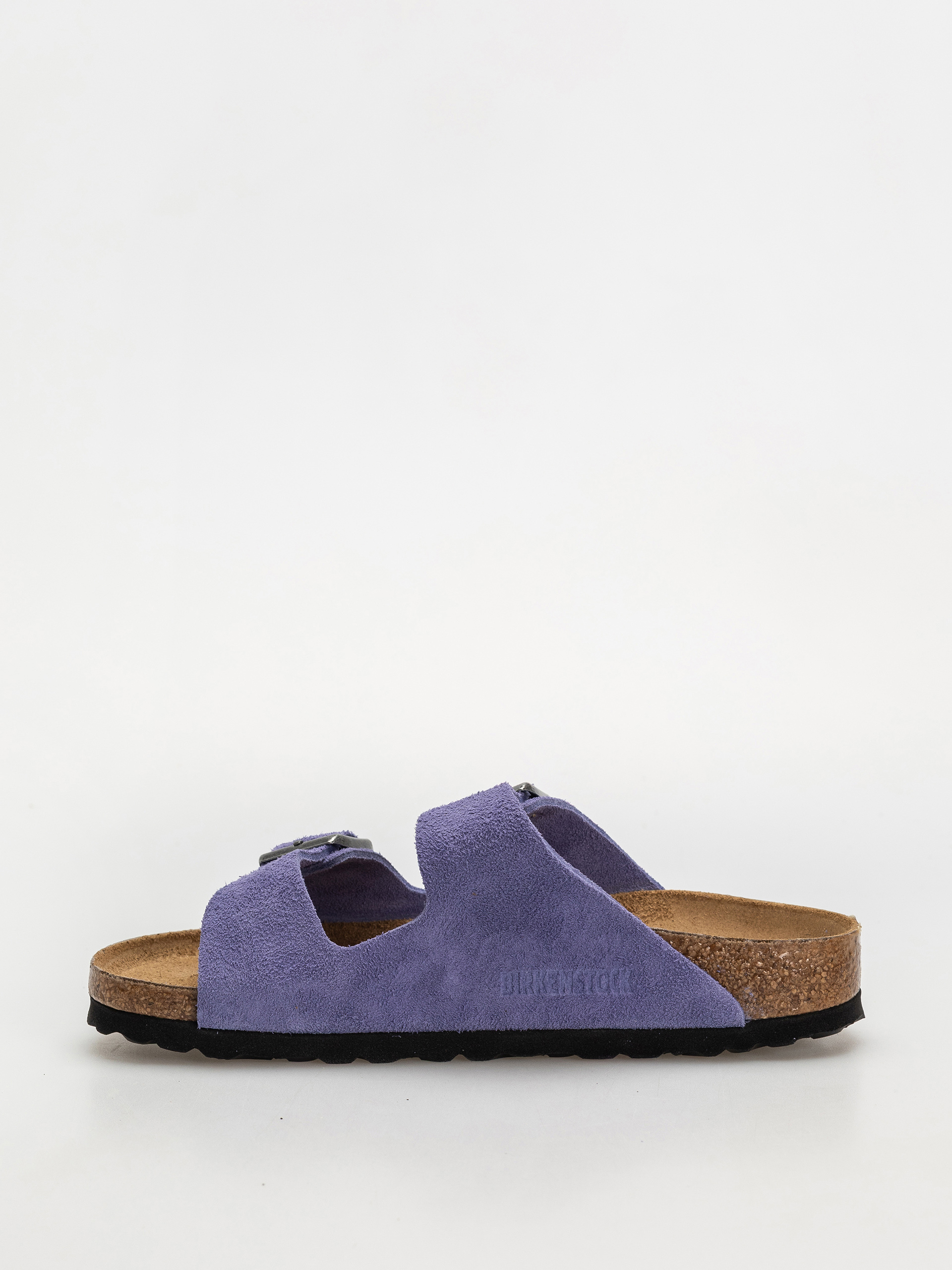 Шльопанці Birkenstock Arizona Suede Leather Narrow Wmn (purple dusk)