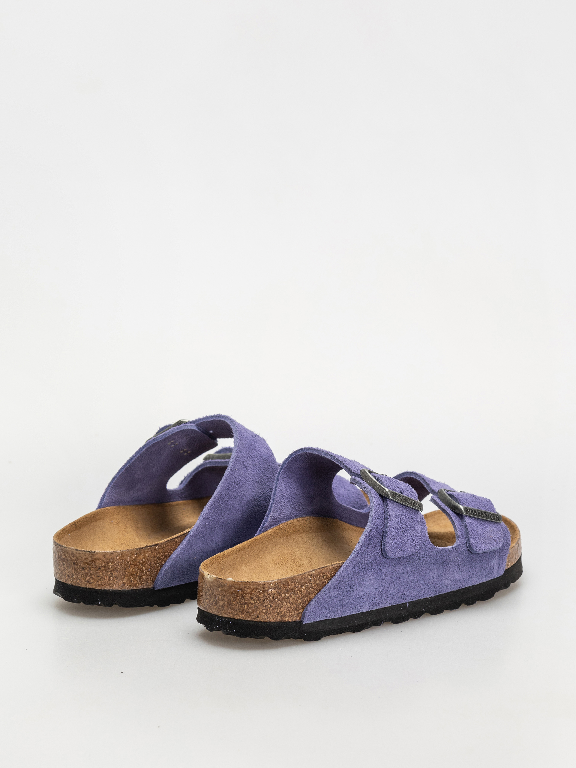 Шльопанці Birkenstock Arizona Suede Leather Narrow Wmn (purple dusk)