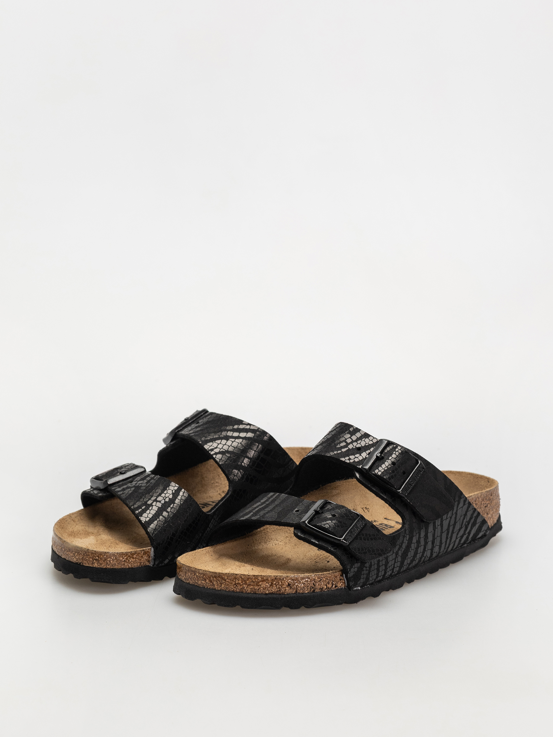 Шльопанці Birkenstock Arizona Animal Print Narrow Wmn (zebra black)