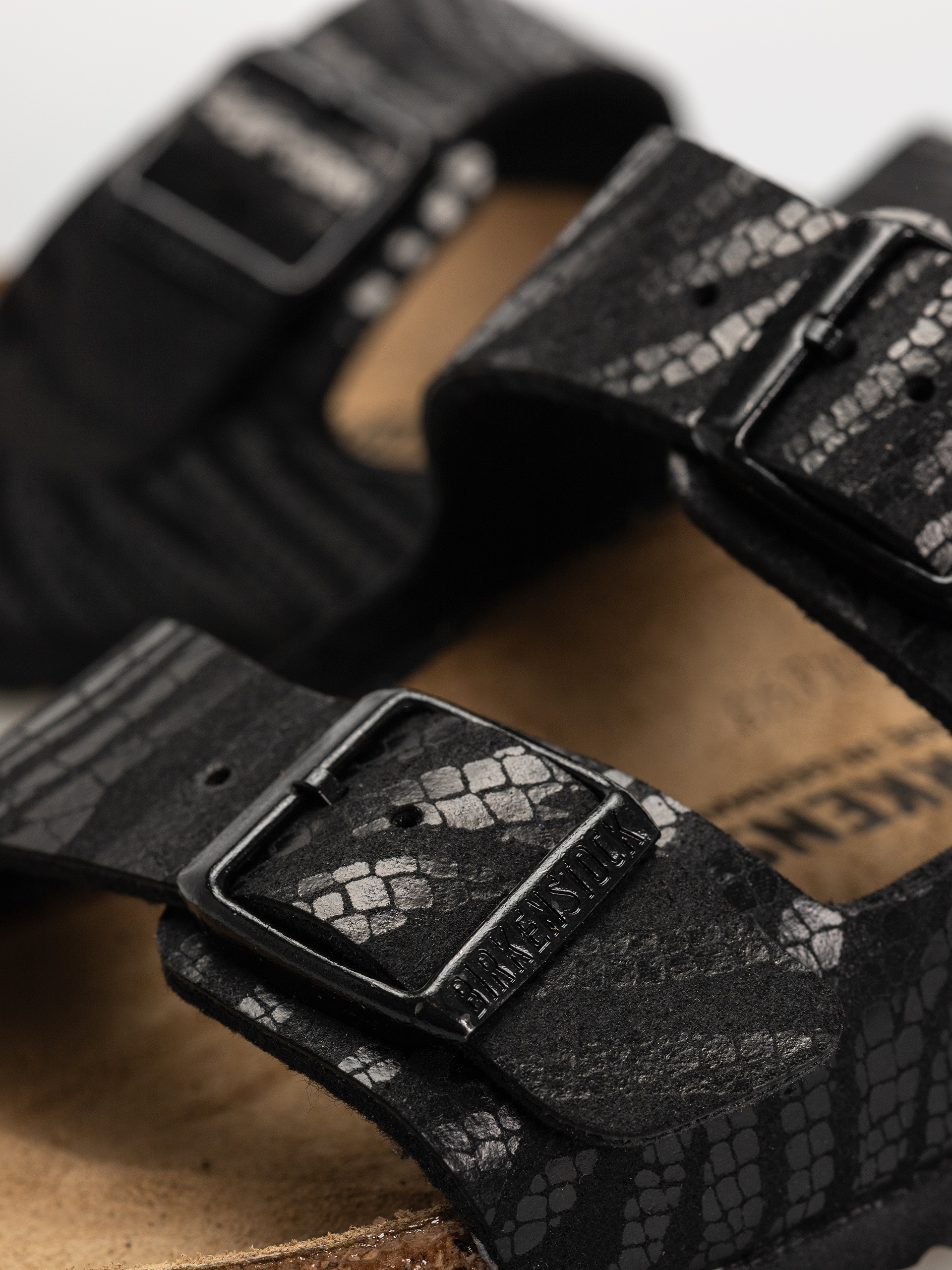 Шльопанці Birkenstock Arizona Animal Print Narrow Wmn (zebra black)