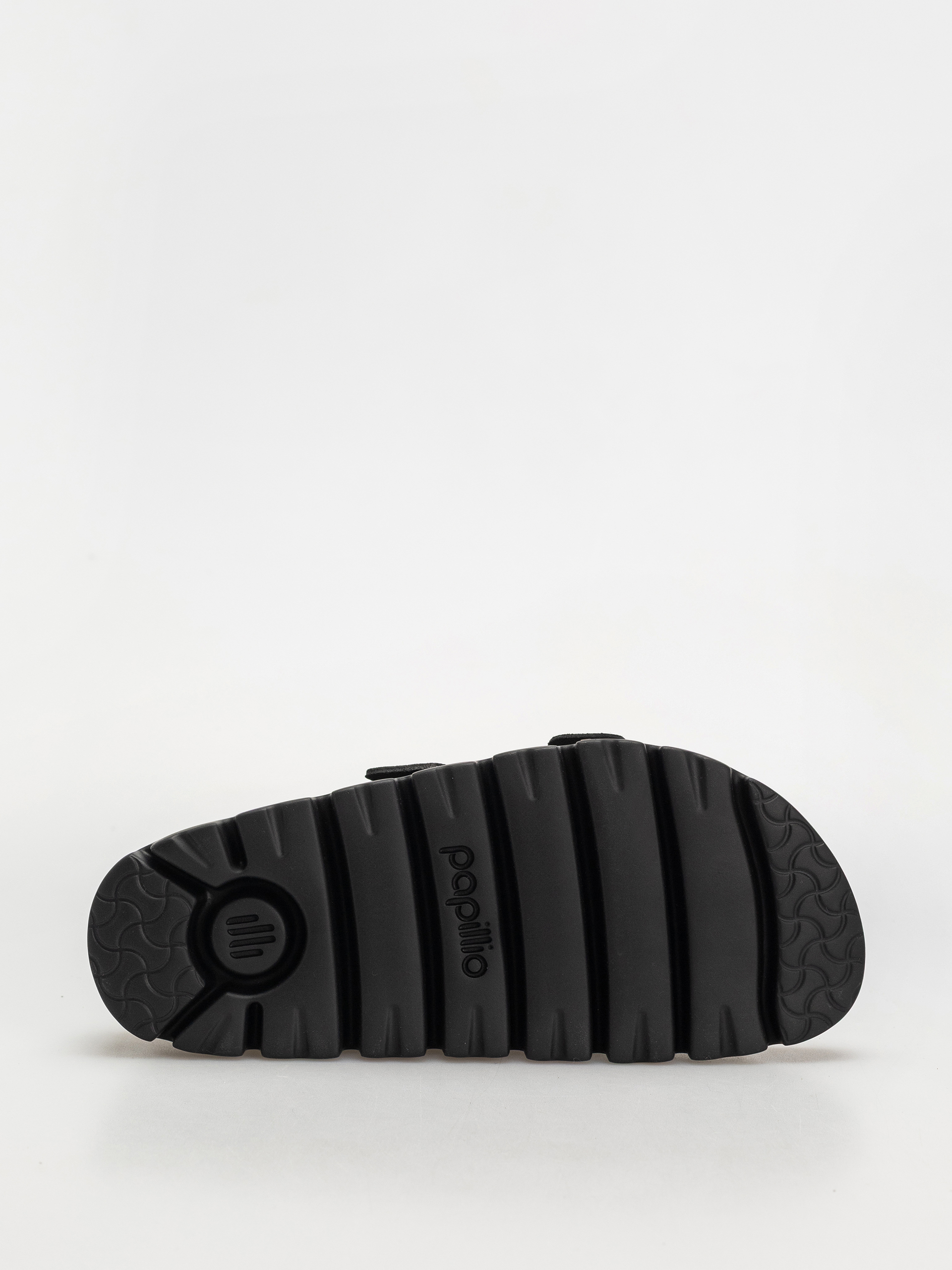 Шльопанці Birkenstock Arizona Chunky Suede Narrow Wmn (black/black)