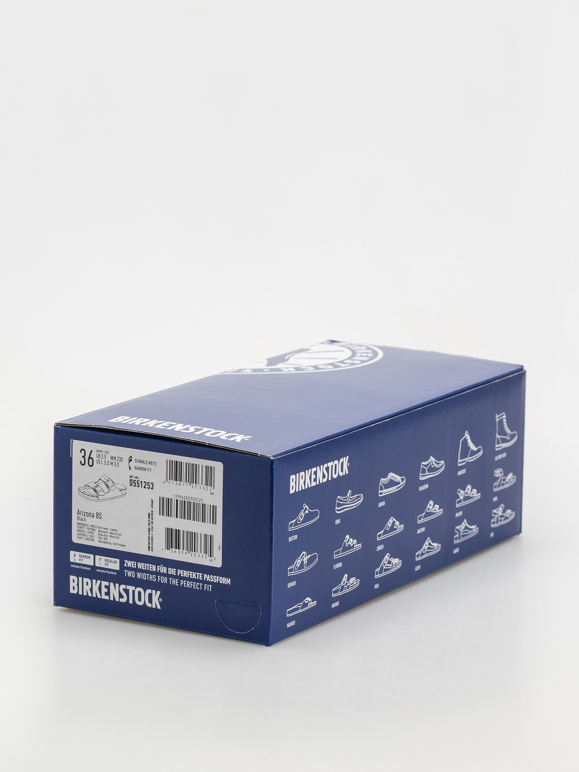 Шльопанці Birkenstock Arizona Sfb Briko Flor Narrow Wmn (black)