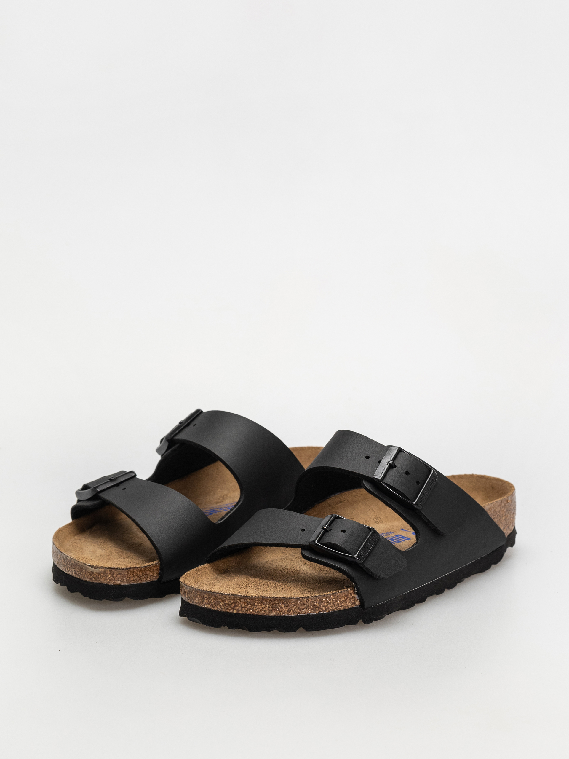 Шльопанці Birkenstock Arizona Sfb Briko Flor Narrow Wmn (black)