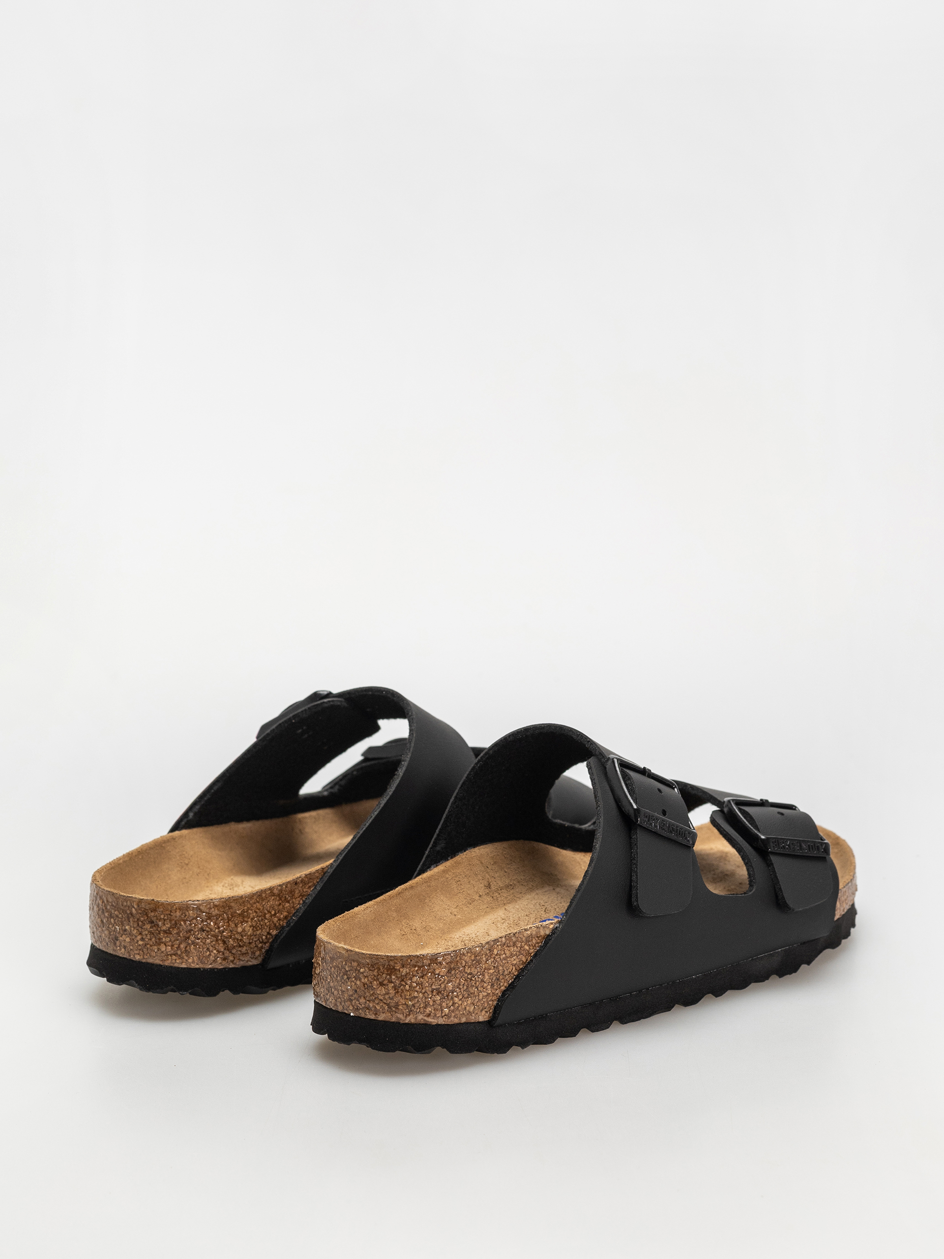 Шльопанці Birkenstock Arizona Sfb Briko Flor Narrow Wmn (black)