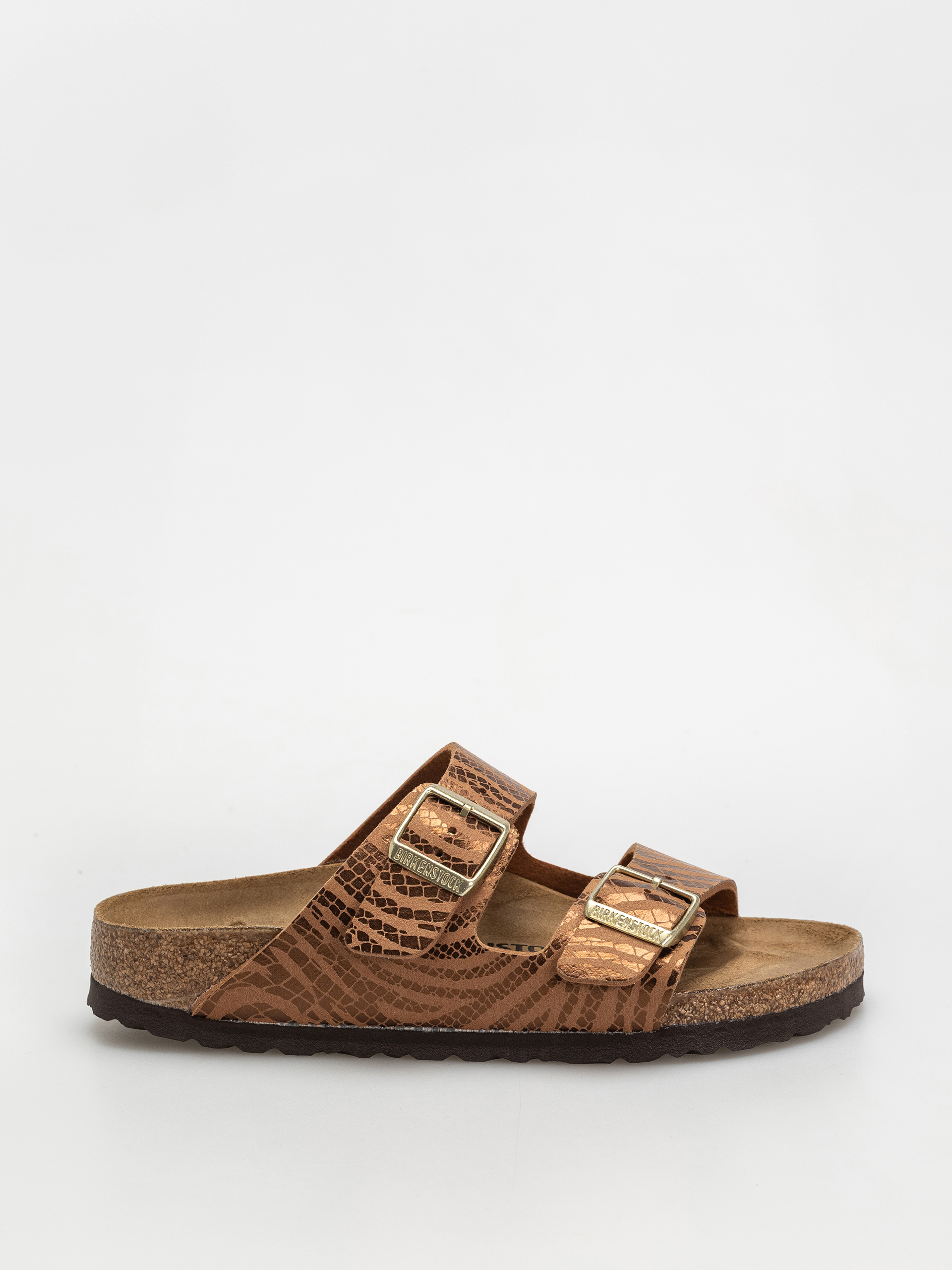 u0428u043bu044cu043eu043fu0430u043du0446u0456 Birkenstock Arizona Animal Print Narrow Wmn (zebra pecan)