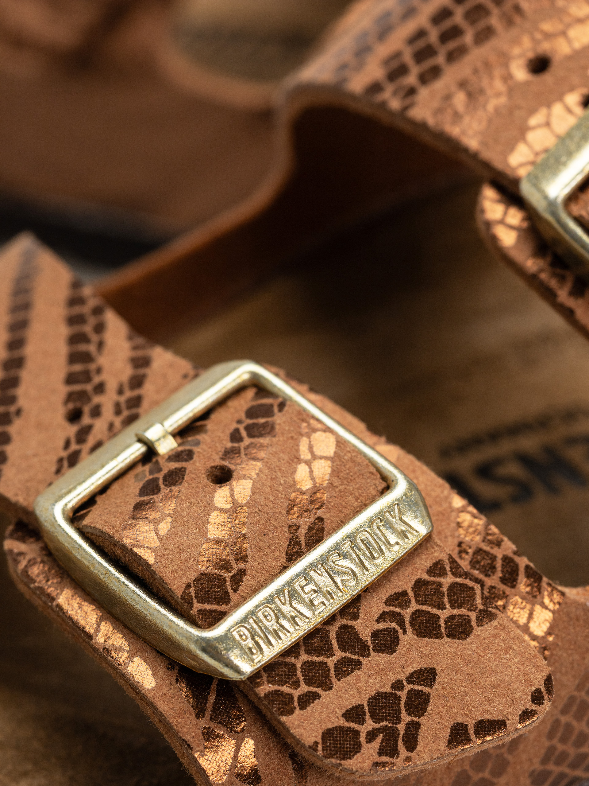 Шльопанці Birkenstock Arizona Animal Print Narrow Wmn (zebra pecan)