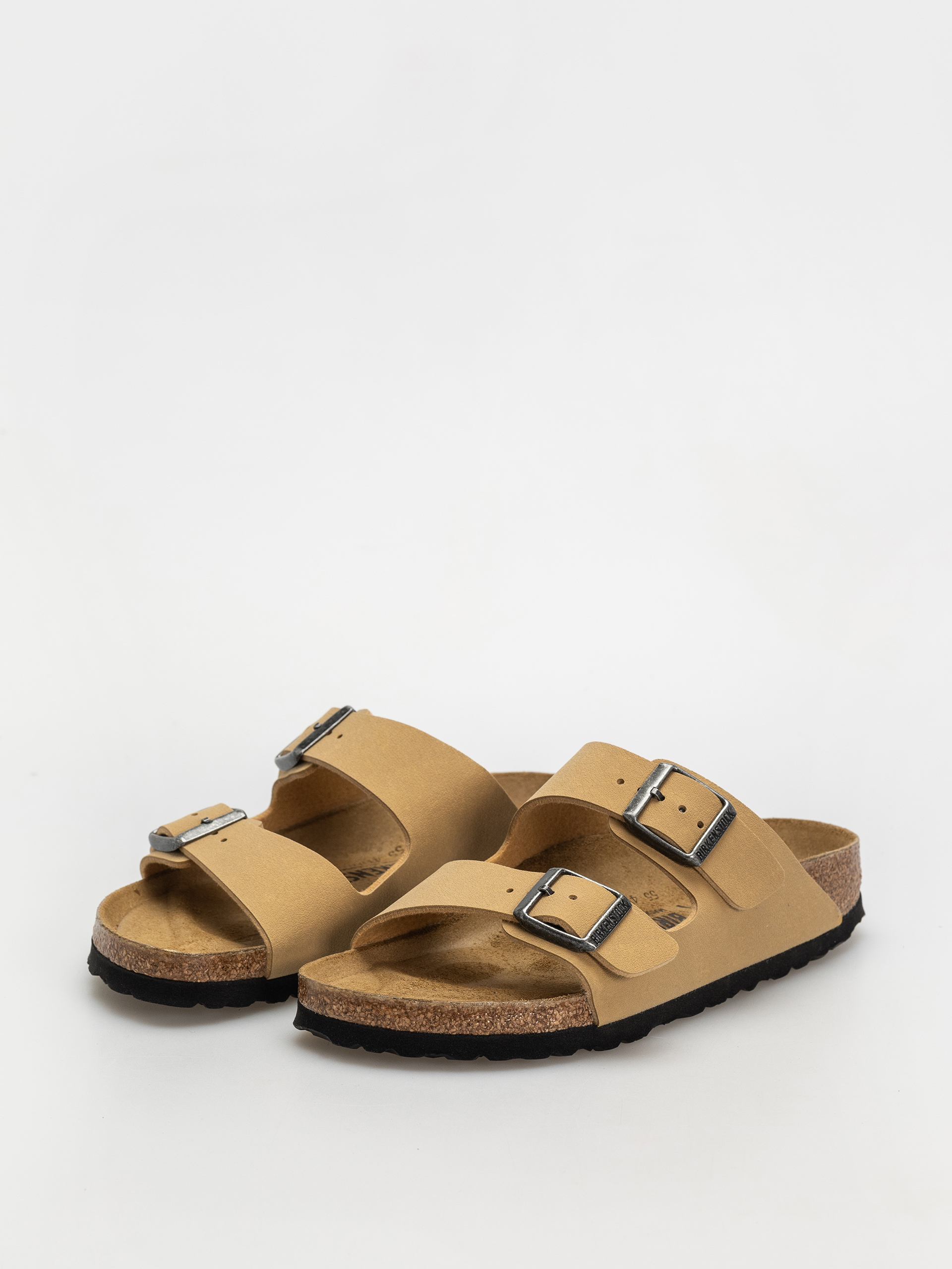Шльопанці Birkenstock Arizona Birkibuc Narrow Wmn (latte cream)