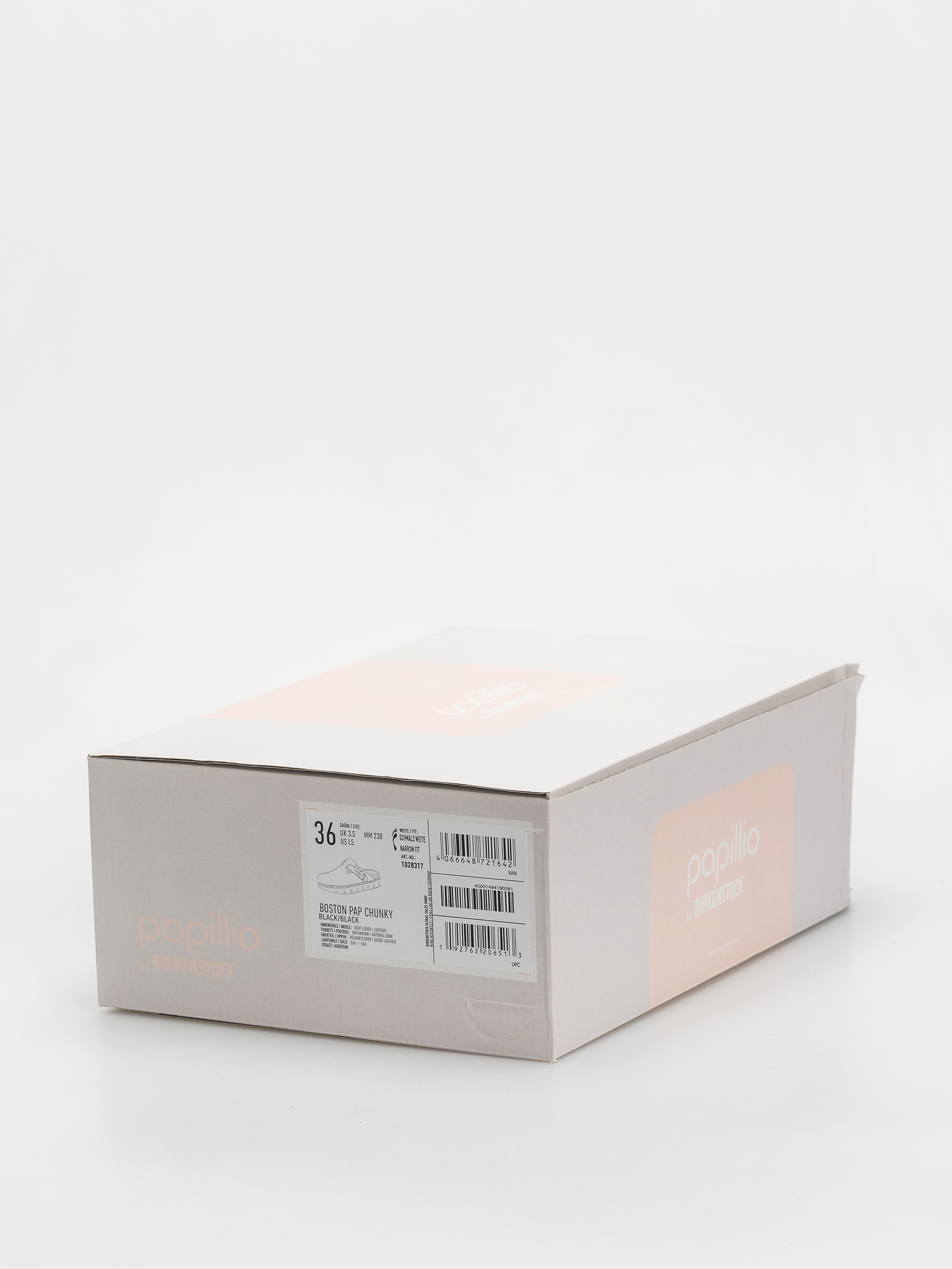 Шльопанці Birkenstock Boston Chunky Suede Narrow Wmn (black/black)