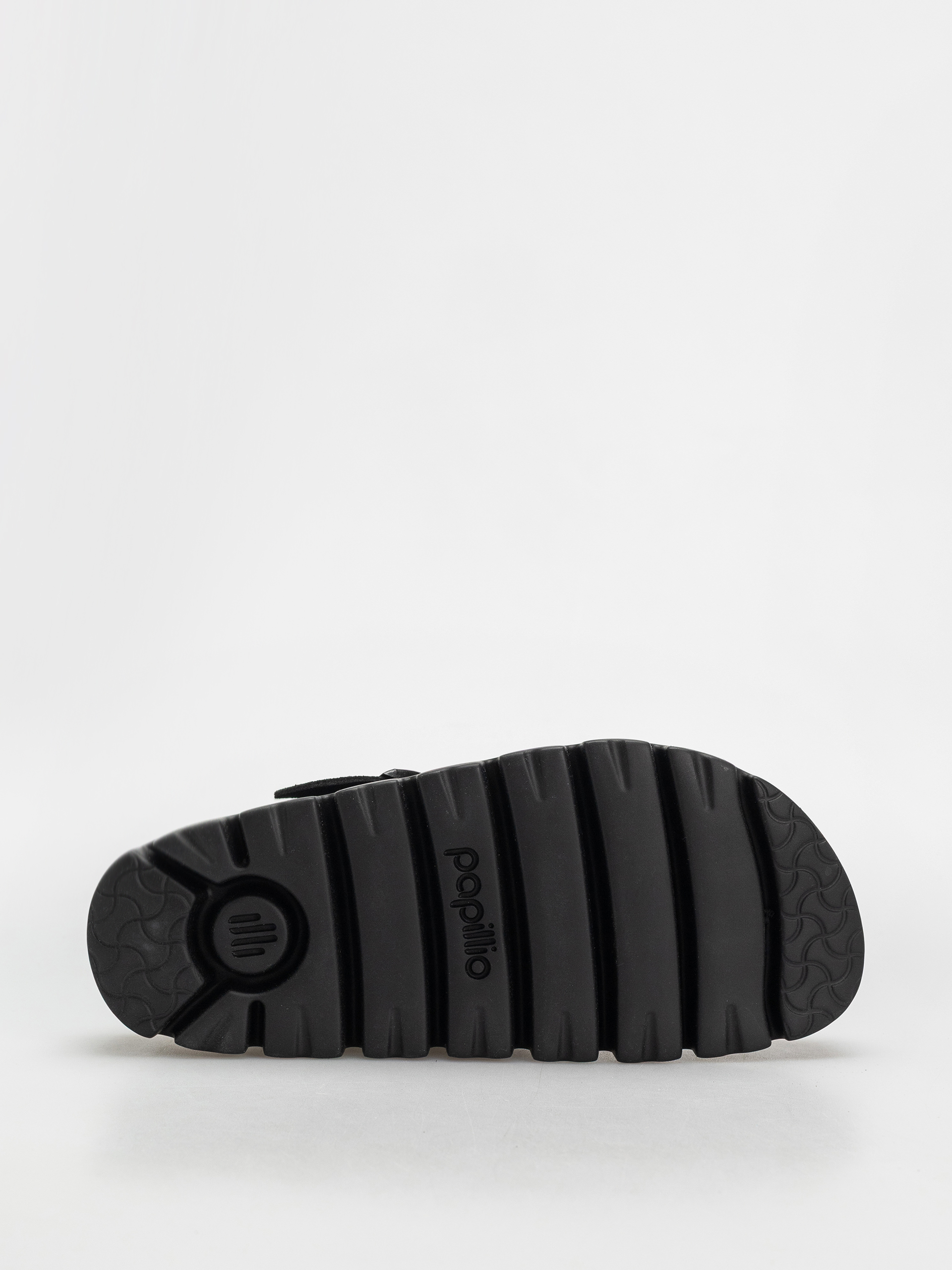 Шльопанці Birkenstock Boston Chunky Suede Narrow Wmn (black/black)