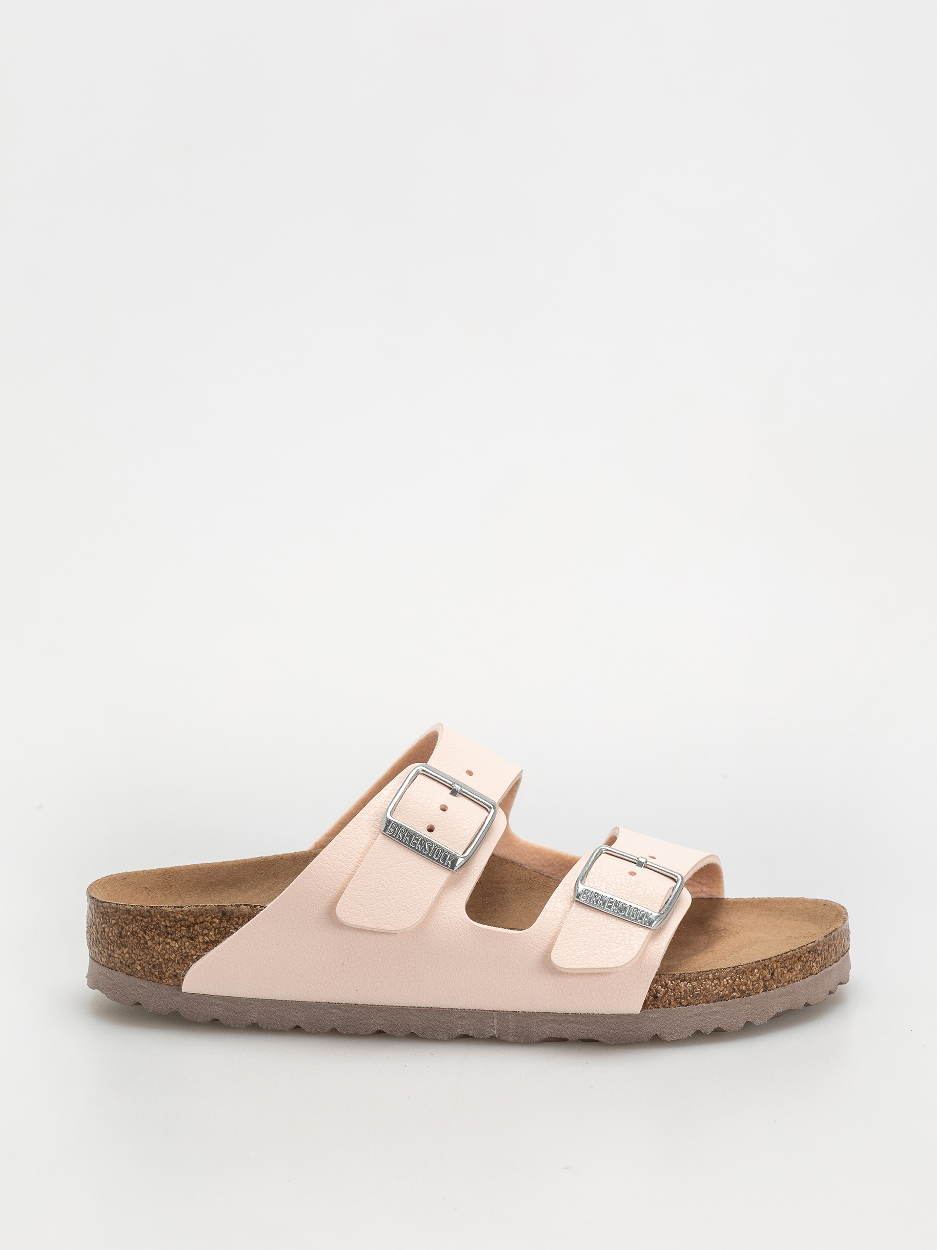 Шльопанці Birkenstock Arizona Birko Flor Nubuck Narrow Wmn (light rose)