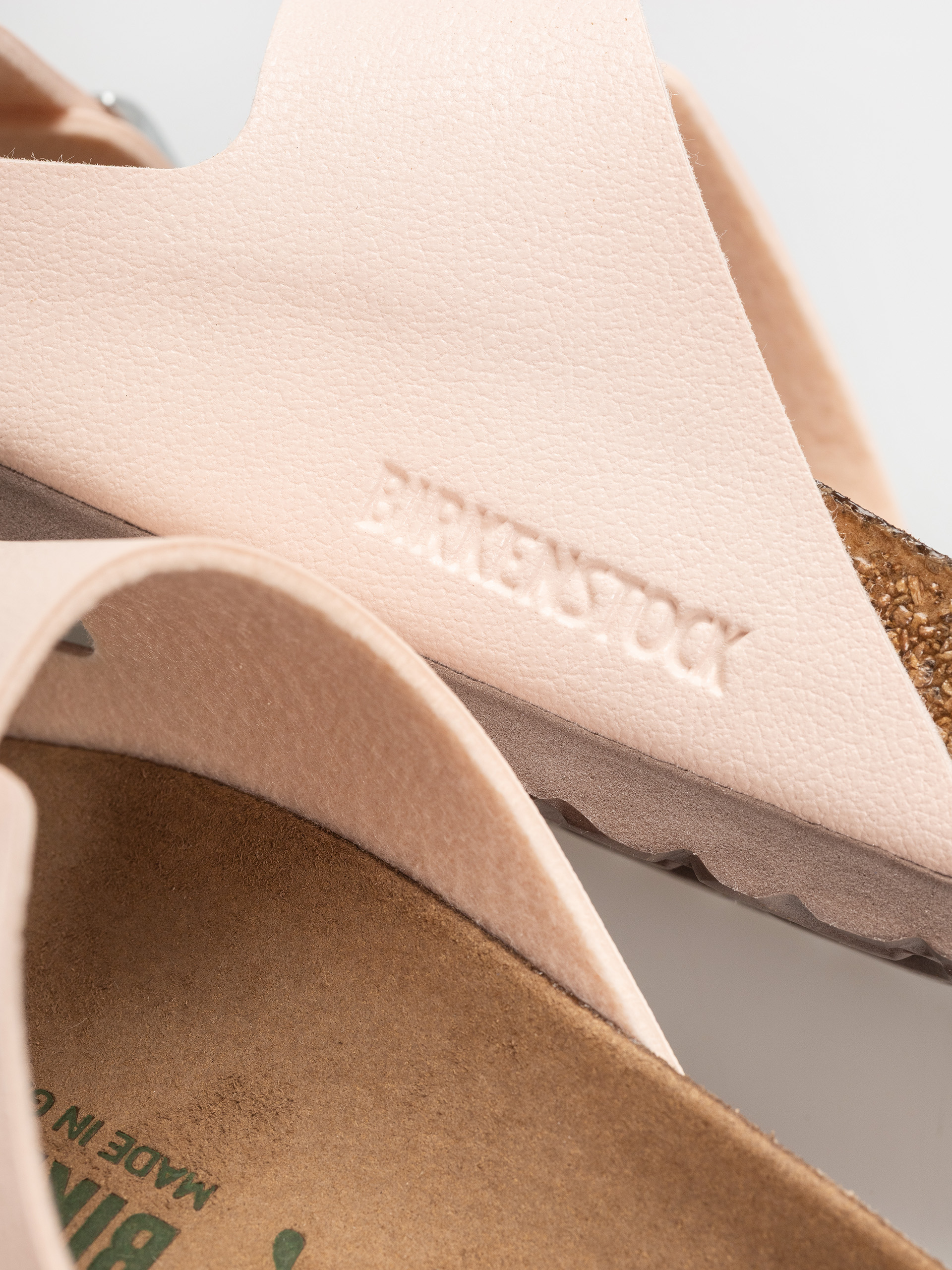 Шльопанці Birkenstock Arizona Birko Flor Nubuck Narrow Wmn (light rose)