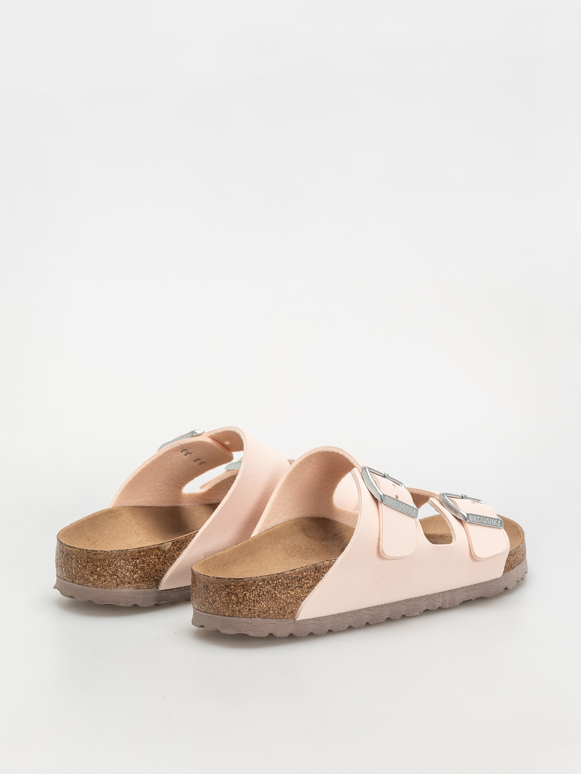 Шльопанці Birkenstock Arizona Birko Flor Nubuck Narrow Wmn (light rose)