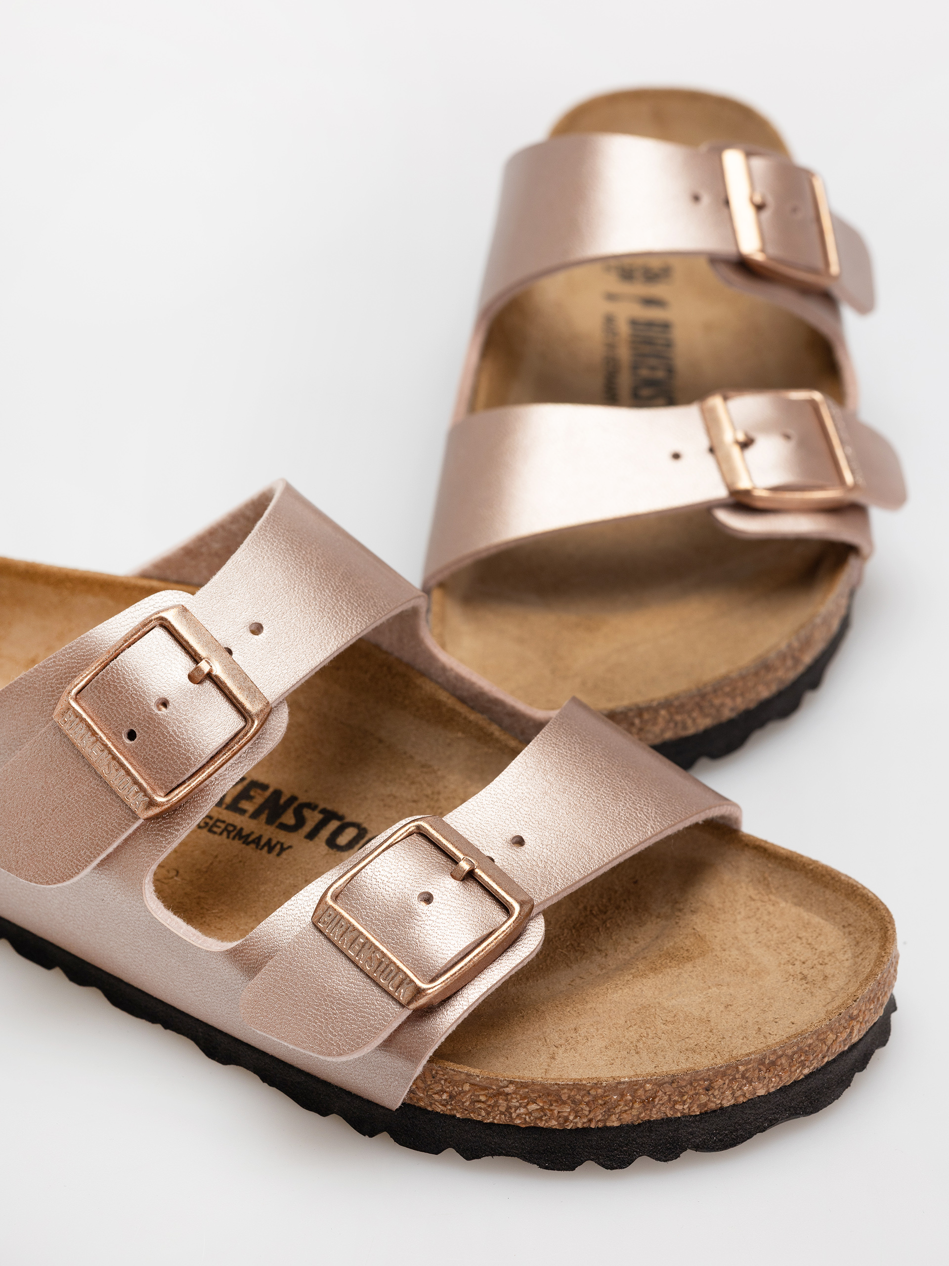 Шльопанці Birkenstock Arizona Birko Flor Narrow Wmn (copper)