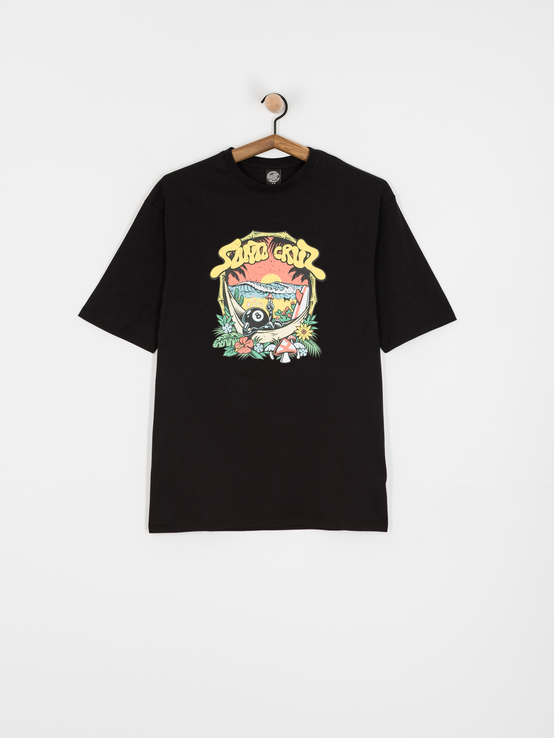 Футболка Santa Cruz Winkowski 8Baller Trip Front Wmn (black)