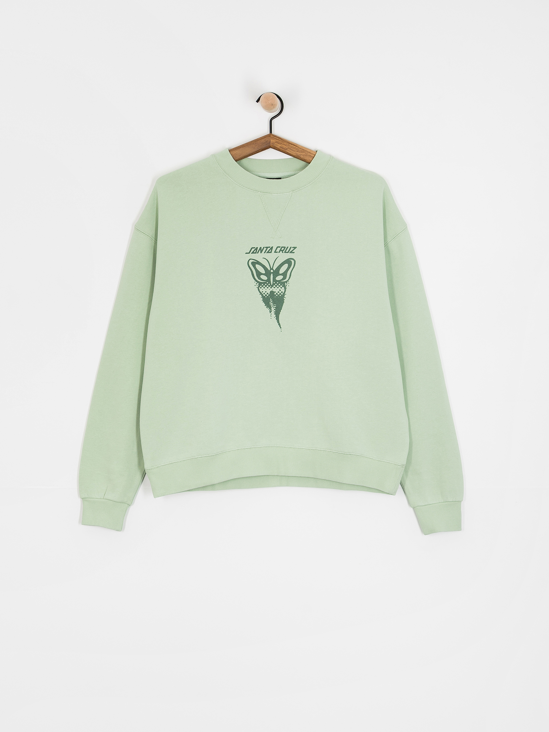 Світшот Santa Cruz Asp Butterfly Crew Wmn (pale sage wash)
