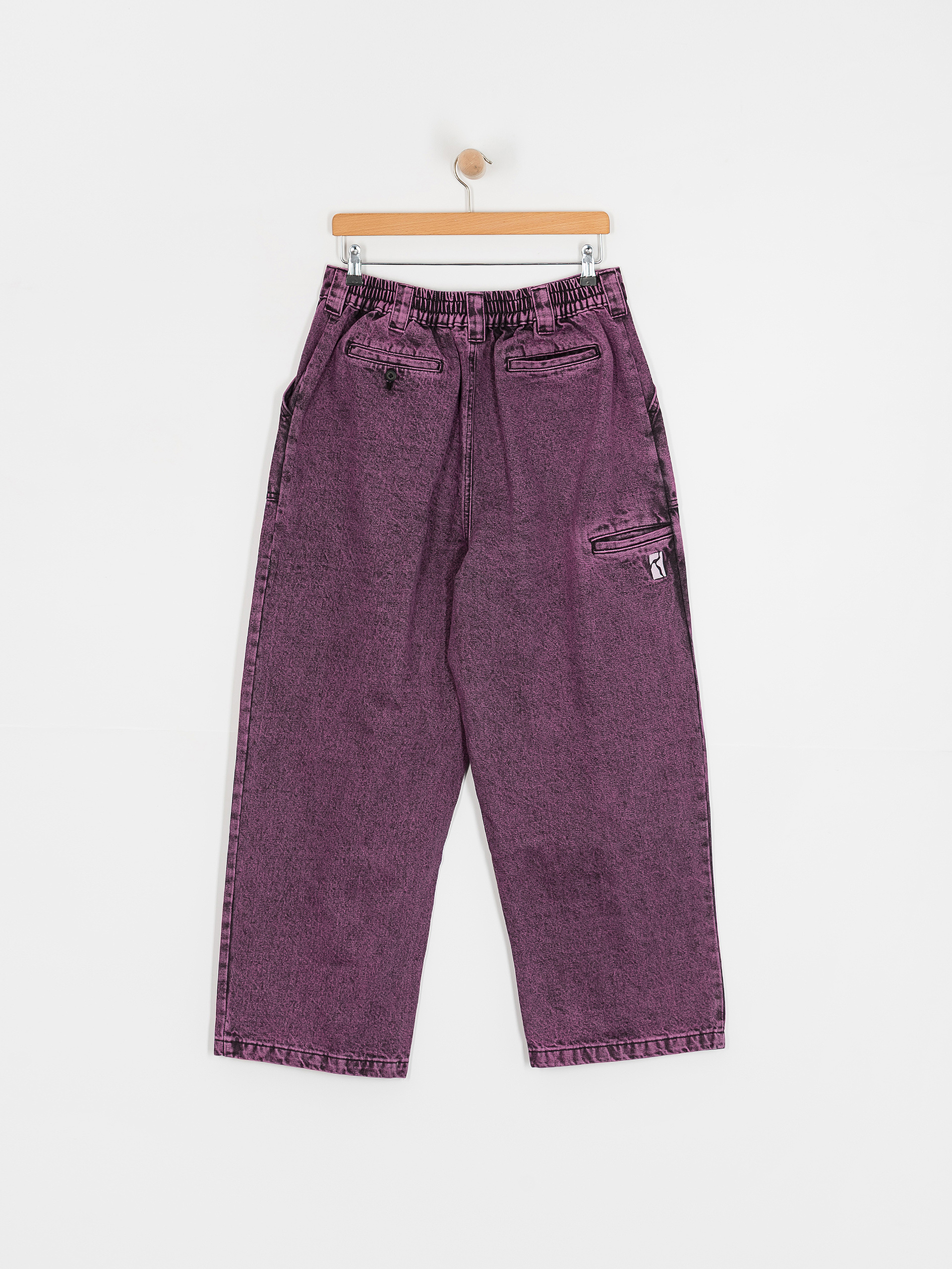 Штани Poetic Collective Painter (purple acid wash denim)