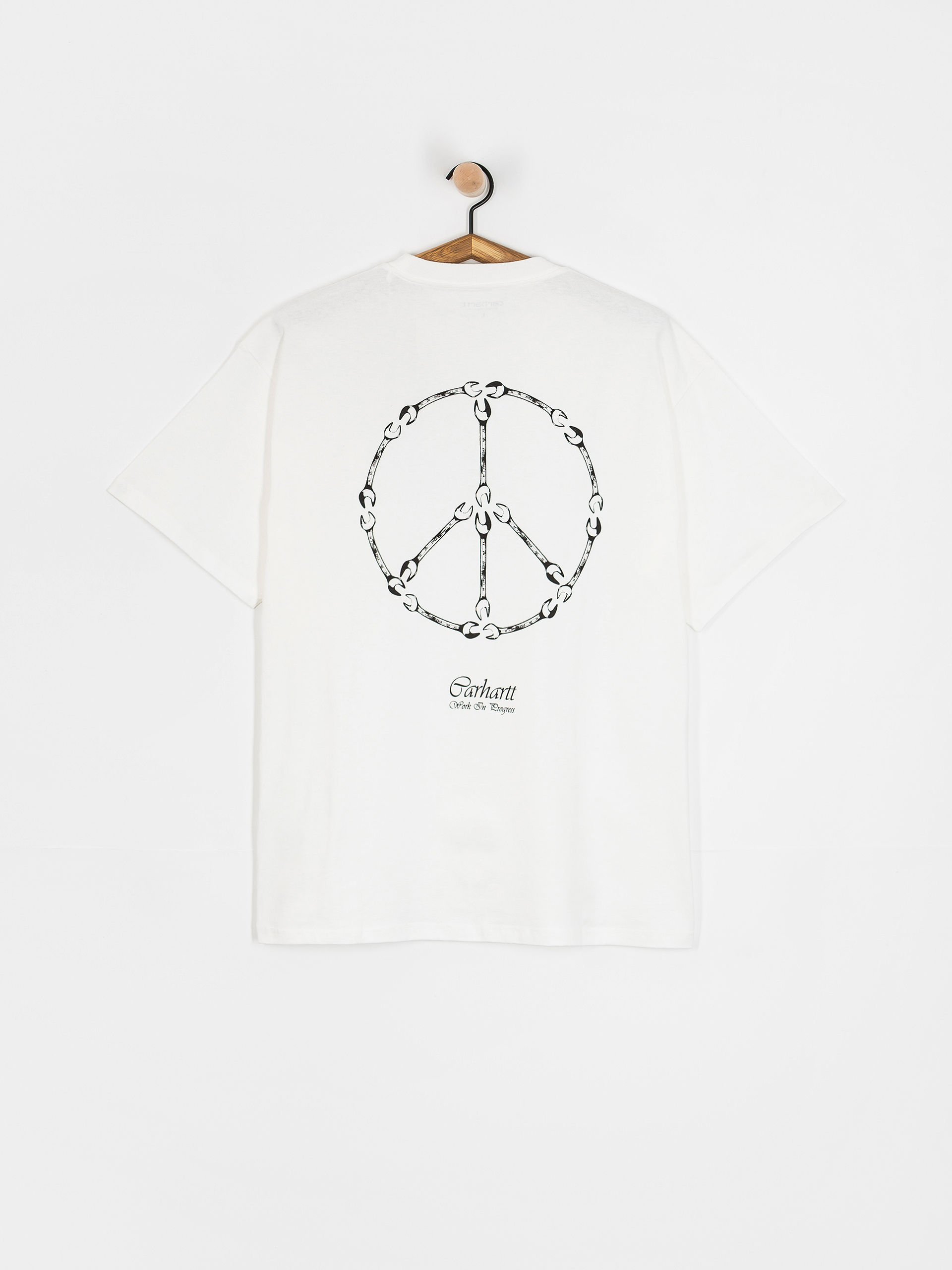Футболка Carhartt WIP Peace And Work (white/black)