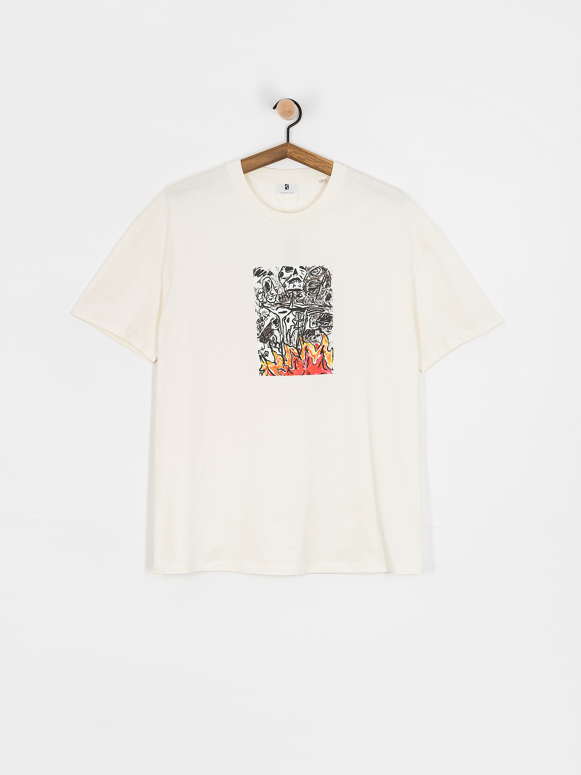 u0424u0443u0442u0431u043eu043bu043au0430 Poetic Collective Burning Skull (ivory)