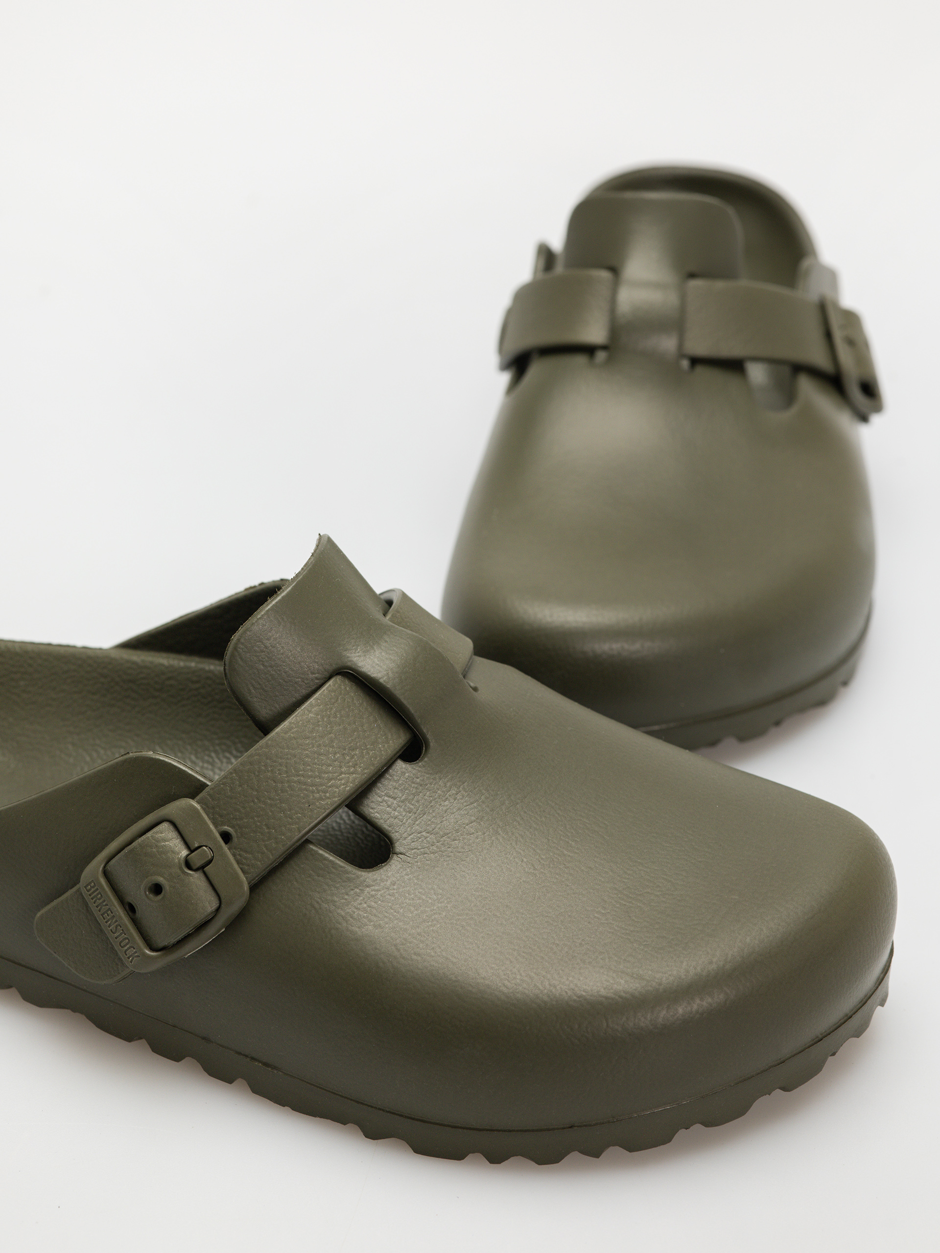 Шльопанці Birkenstock Boston EVA Narrow Wmn (khaki)