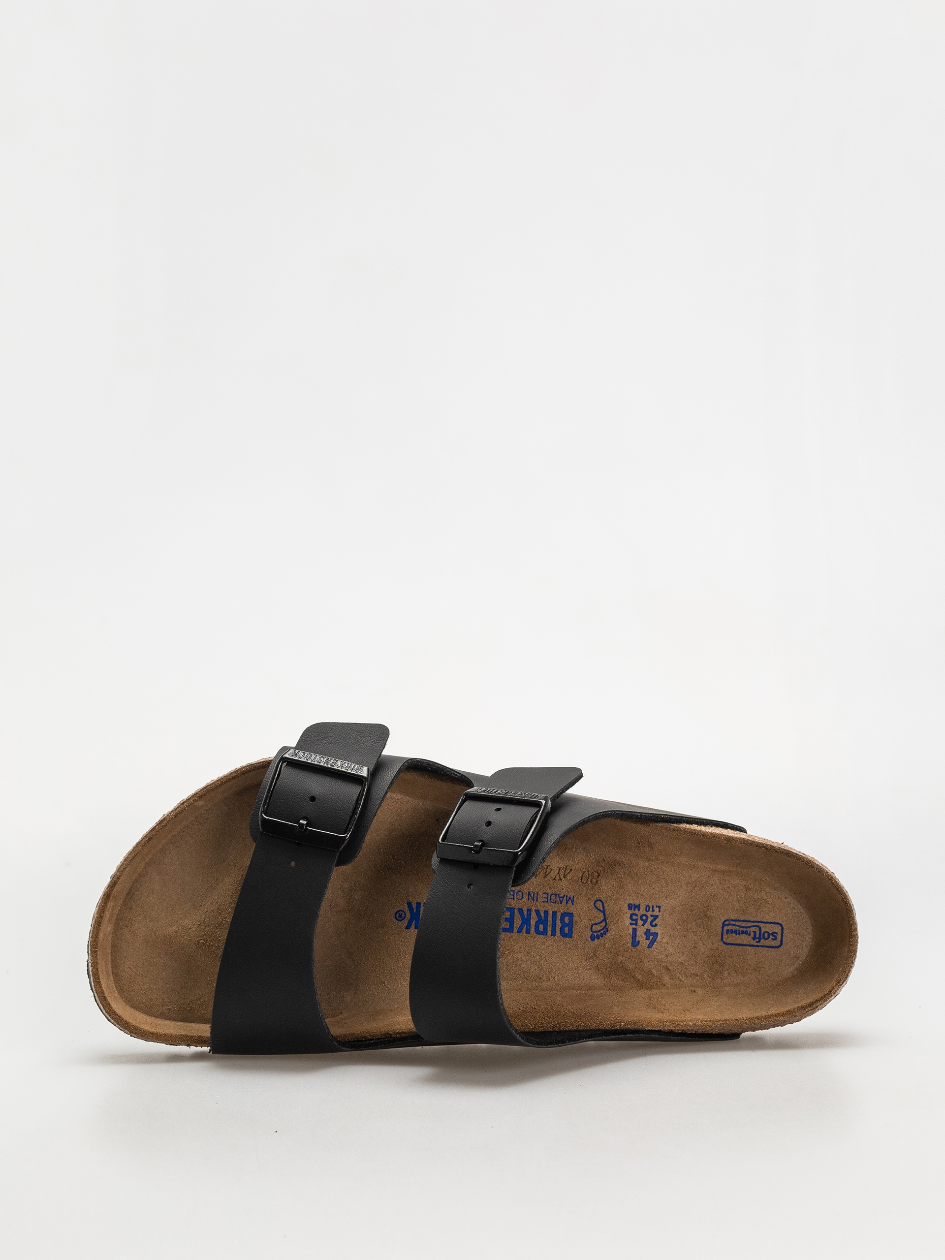 Шльопанці Birkenstock Arizona Briko Flor Regular (black)