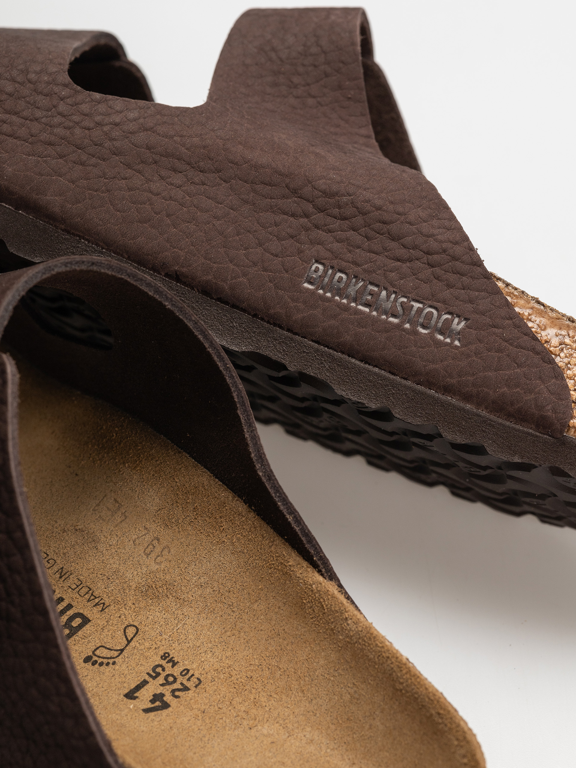 Шльопанці Birkenstock Arizona Nubuck Leather Regular (desert buck roast)