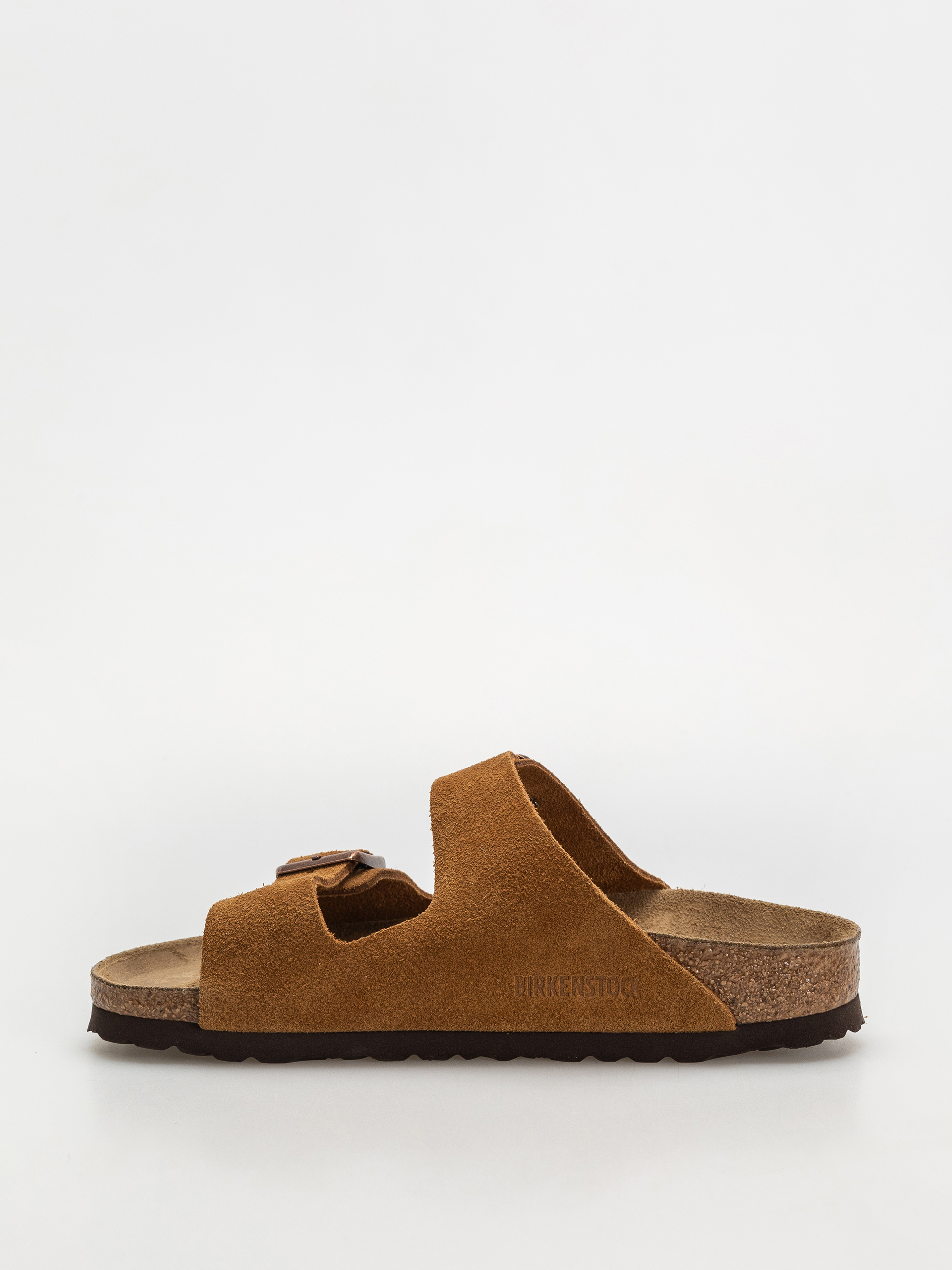 Шльопанці Birkenstock Arizona Suede Leather Narrow Wmn (mink)