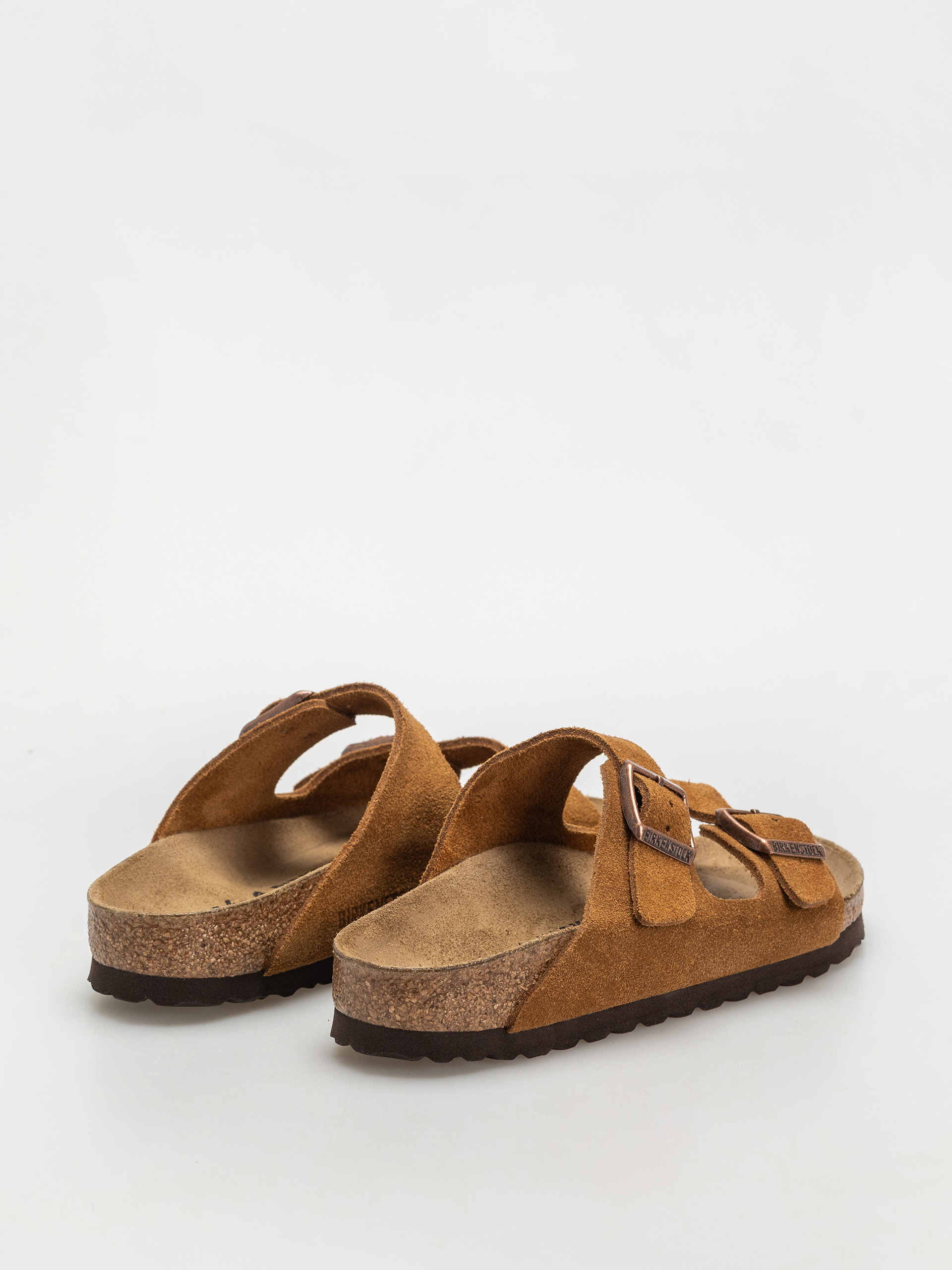 Шльопанці Birkenstock Arizona Suede Leather Narrow Wmn (mink)