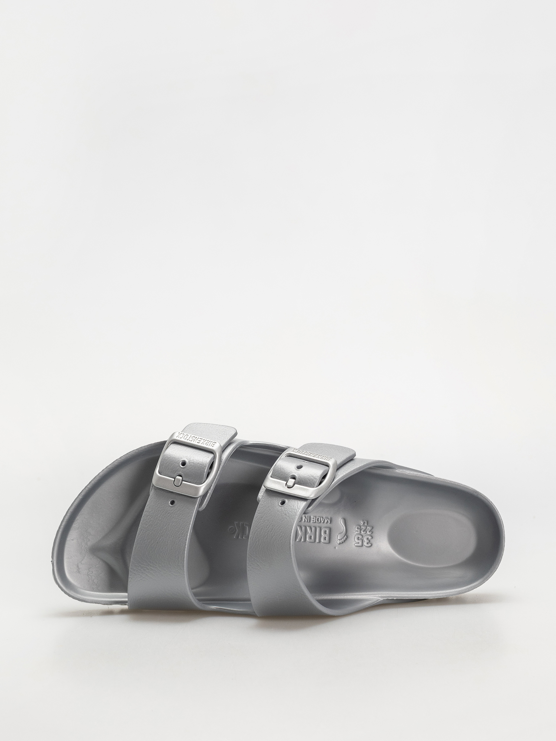 Шльопанці Birkenstock Arizona EVA Narrow Wmn (metallic silver)