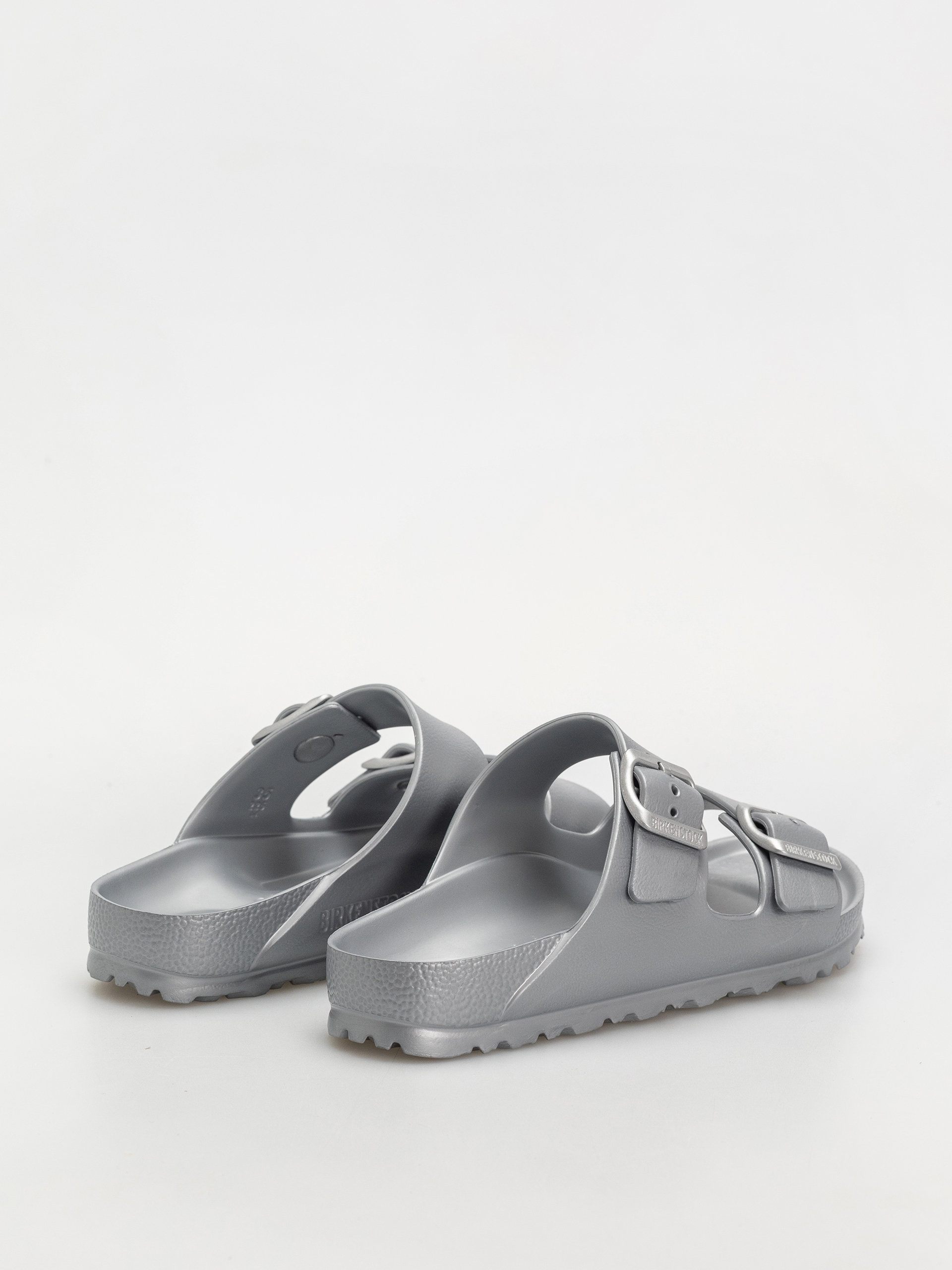 Шльопанці Birkenstock Arizona EVA Narrow Wmn (metallic silver)