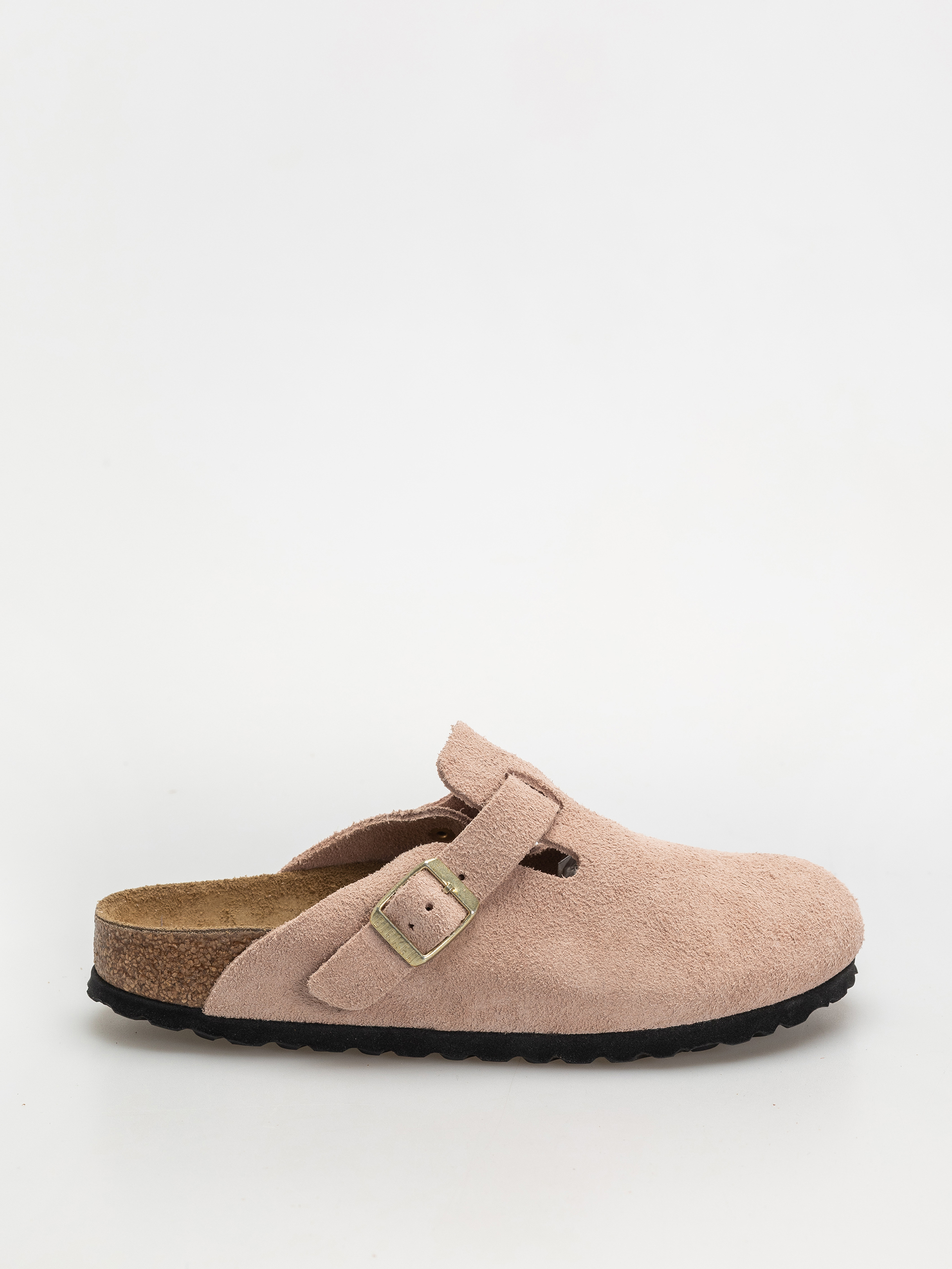 u0428u043bu044cu043eu043fu0430u043du0446u0456 Birkenstock Boston Suede Leather Narrow Wmn (light rose)