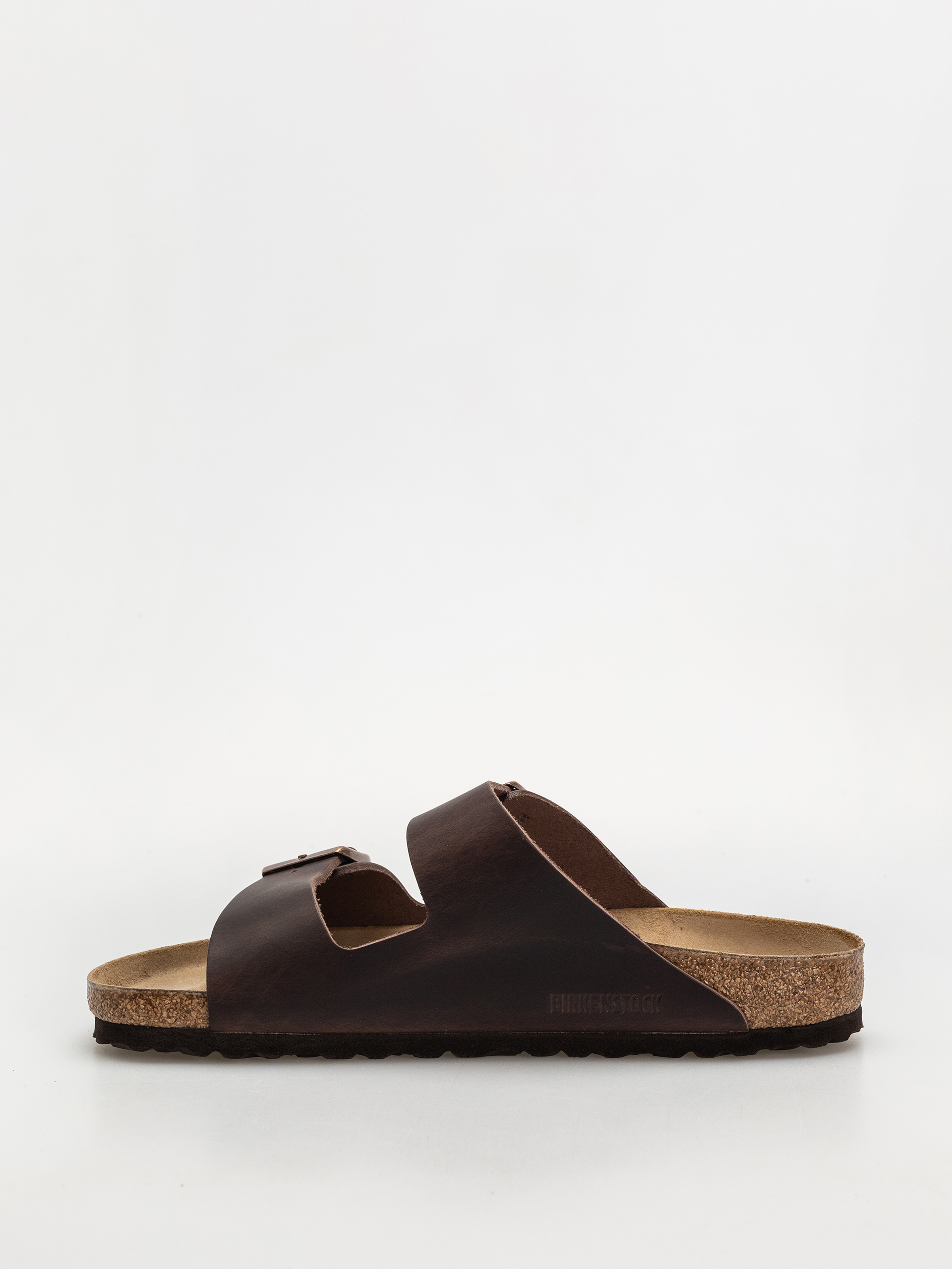 Шльопанці Birkenstock Arizona Oiled Leather Regular - коричневий