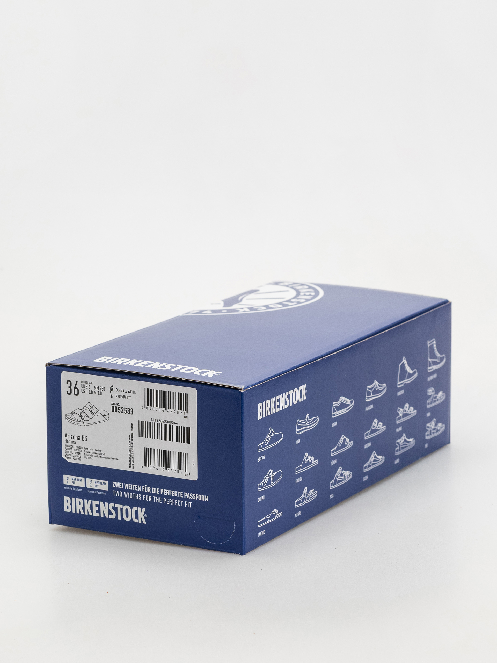 Шльопанці Birkenstock Arizona Oiled Leather Narrow Wmn (habana)