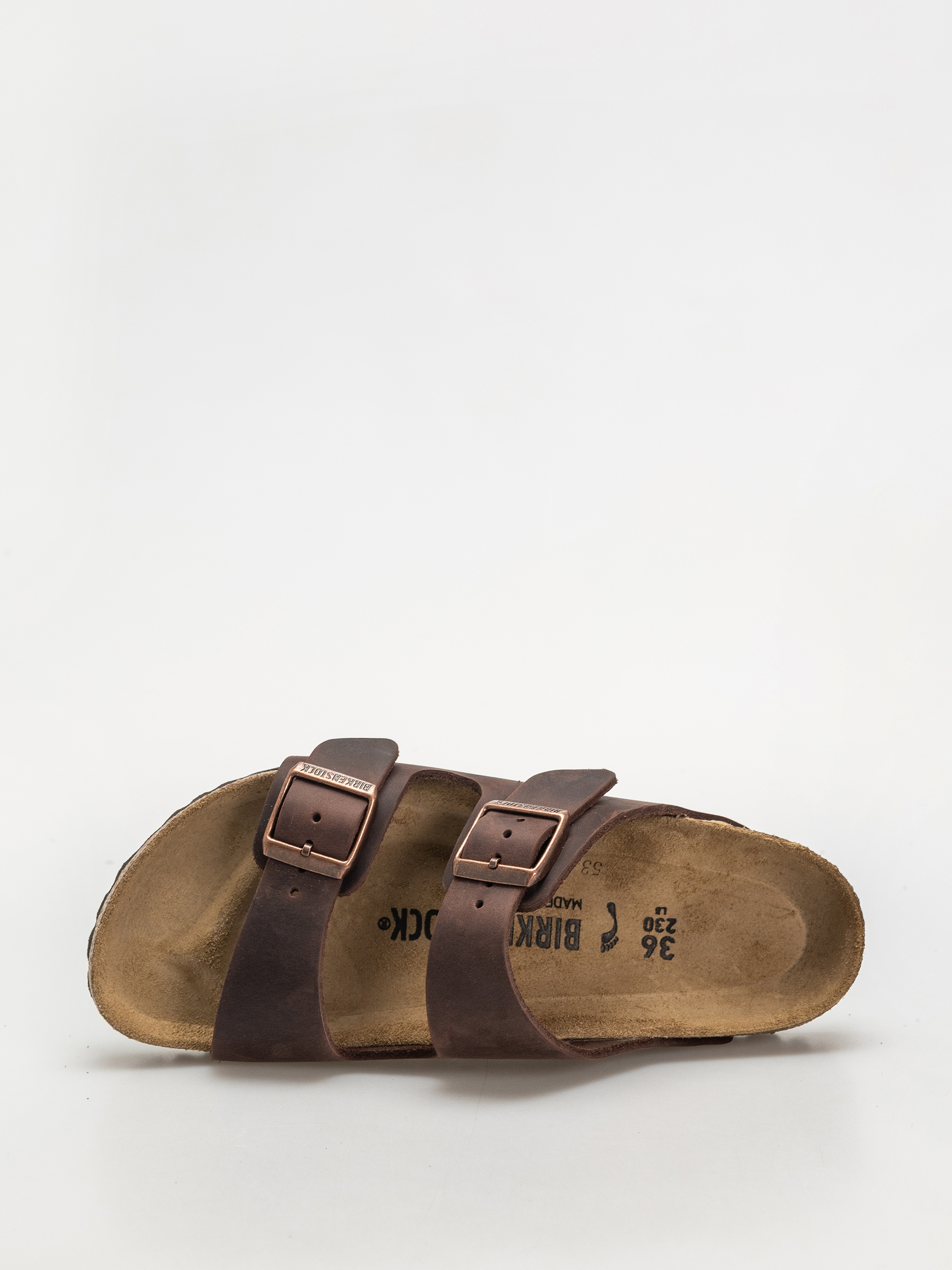Шльопанці Birkenstock Arizona Oiled Leather Narrow Wmn (habana)
