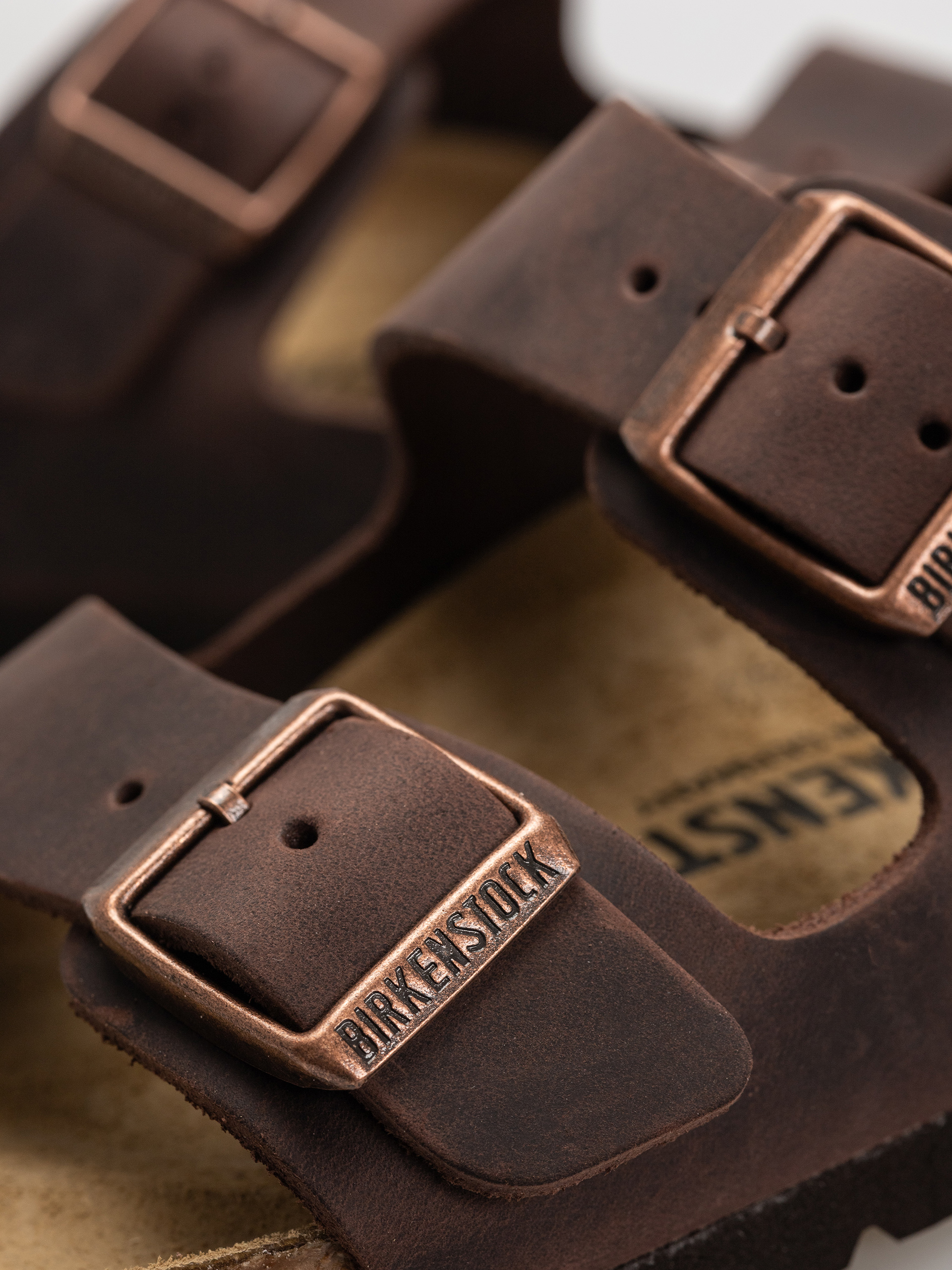 Шльопанці Birkenstock Arizona Oiled Leather Narrow Wmn (habana)