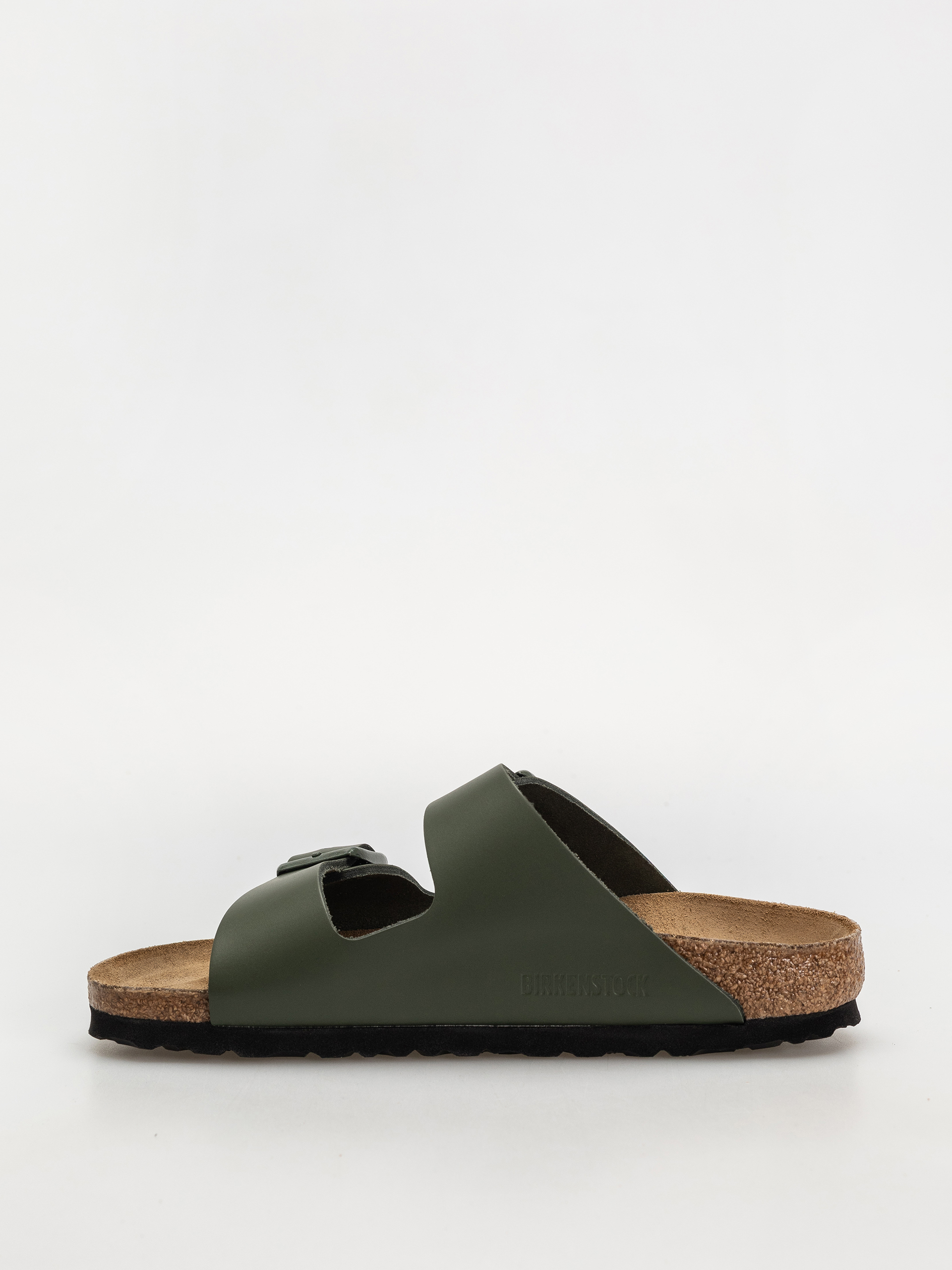 Шльопанці Birkenstock Arizona Natural Leather Narrow Wmn (thyme)