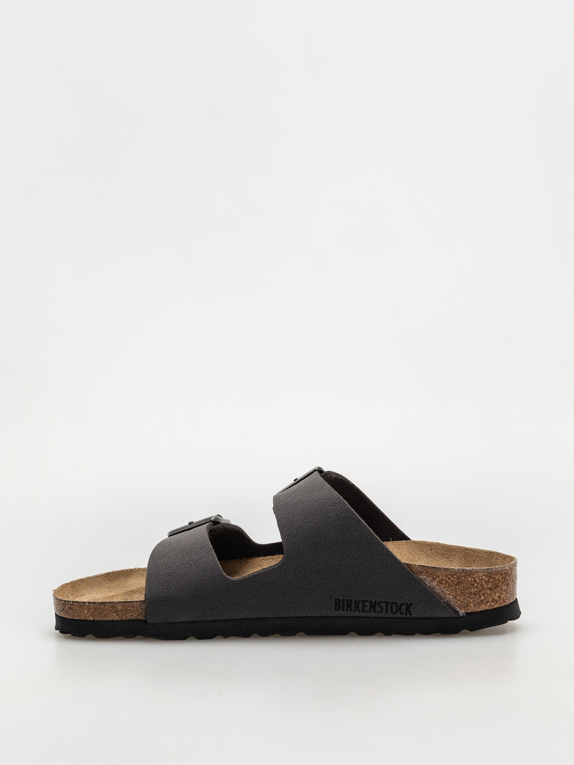 Шльопанці Birkenstock Arizona Birkibuc Narrow Wmn (velvet gray)