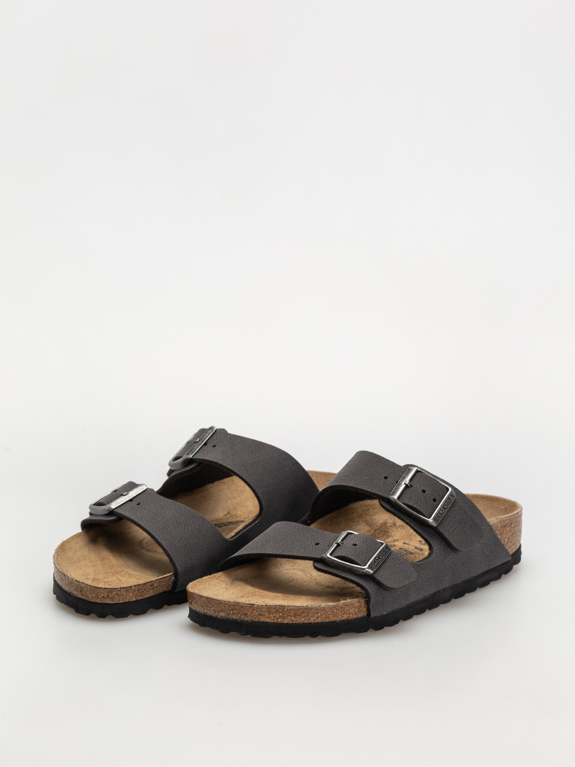 Шльопанці Birkenstock Arizona Birkibuc Narrow Wmn (velvet gray)