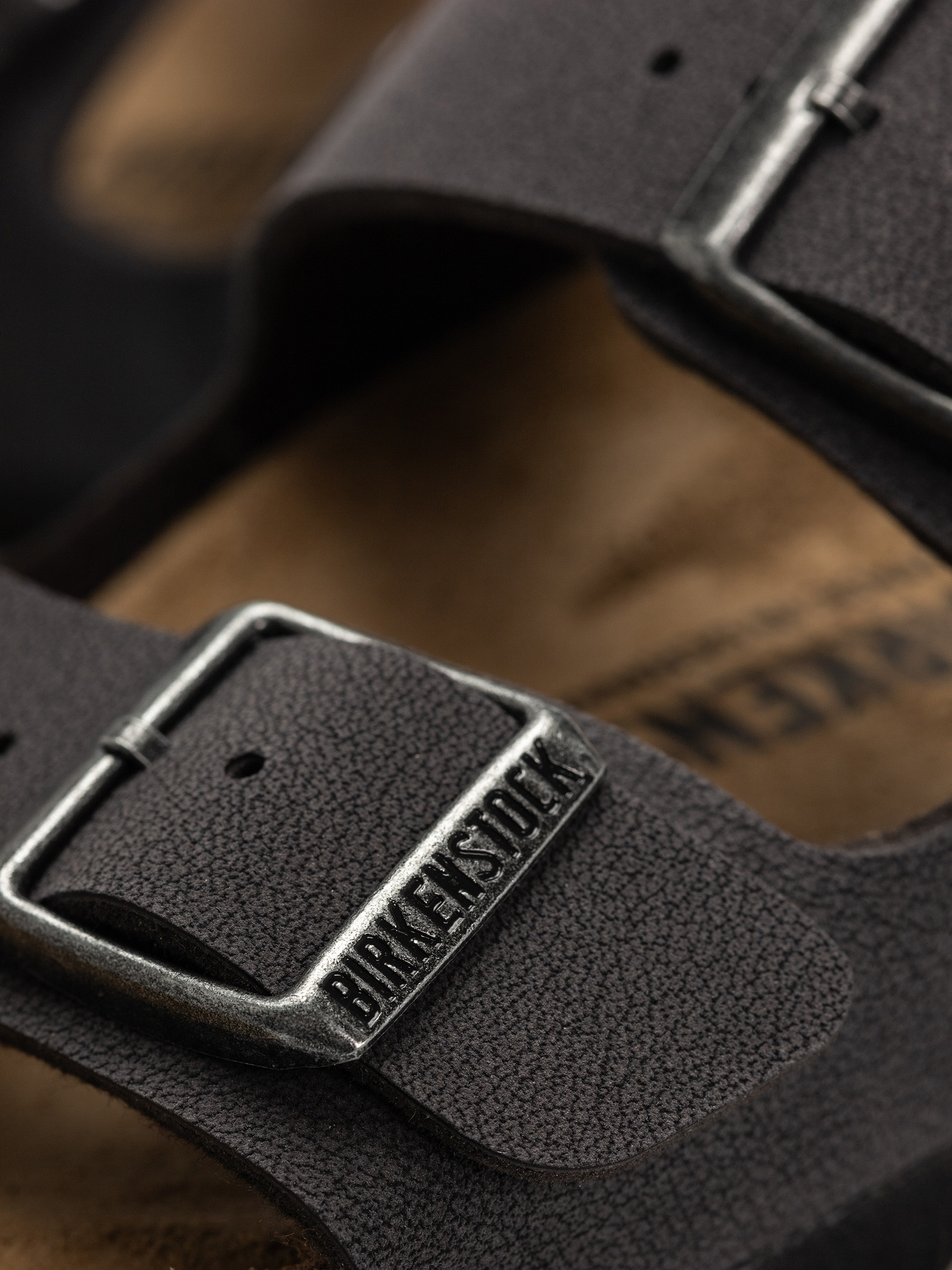 Шльопанці Birkenstock Arizona Birkibuc Narrow Wmn (velvet gray)