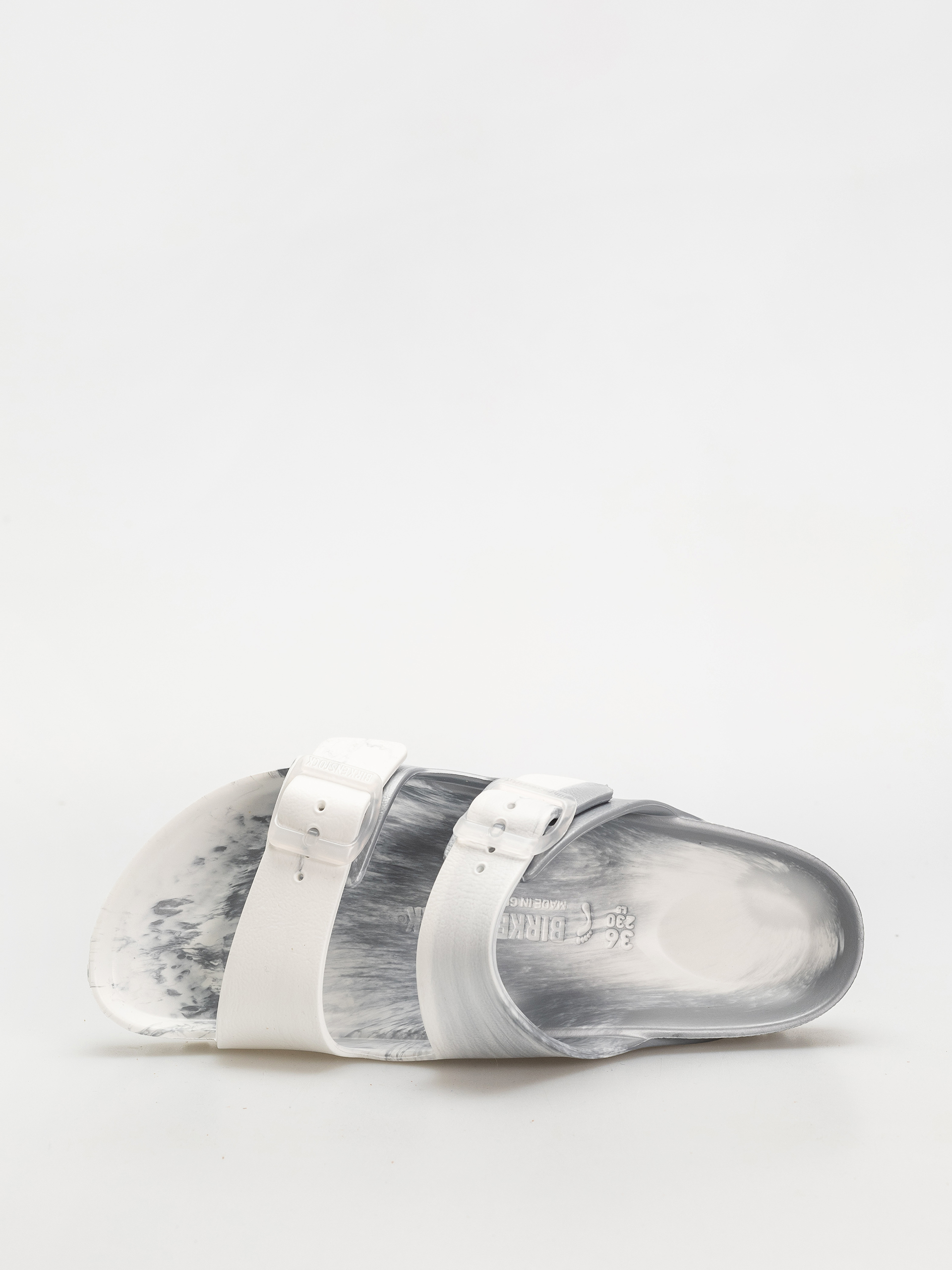 Шльопанці Birkenstock Arizona EVA Narrow Wmn (metallic silver multi)
