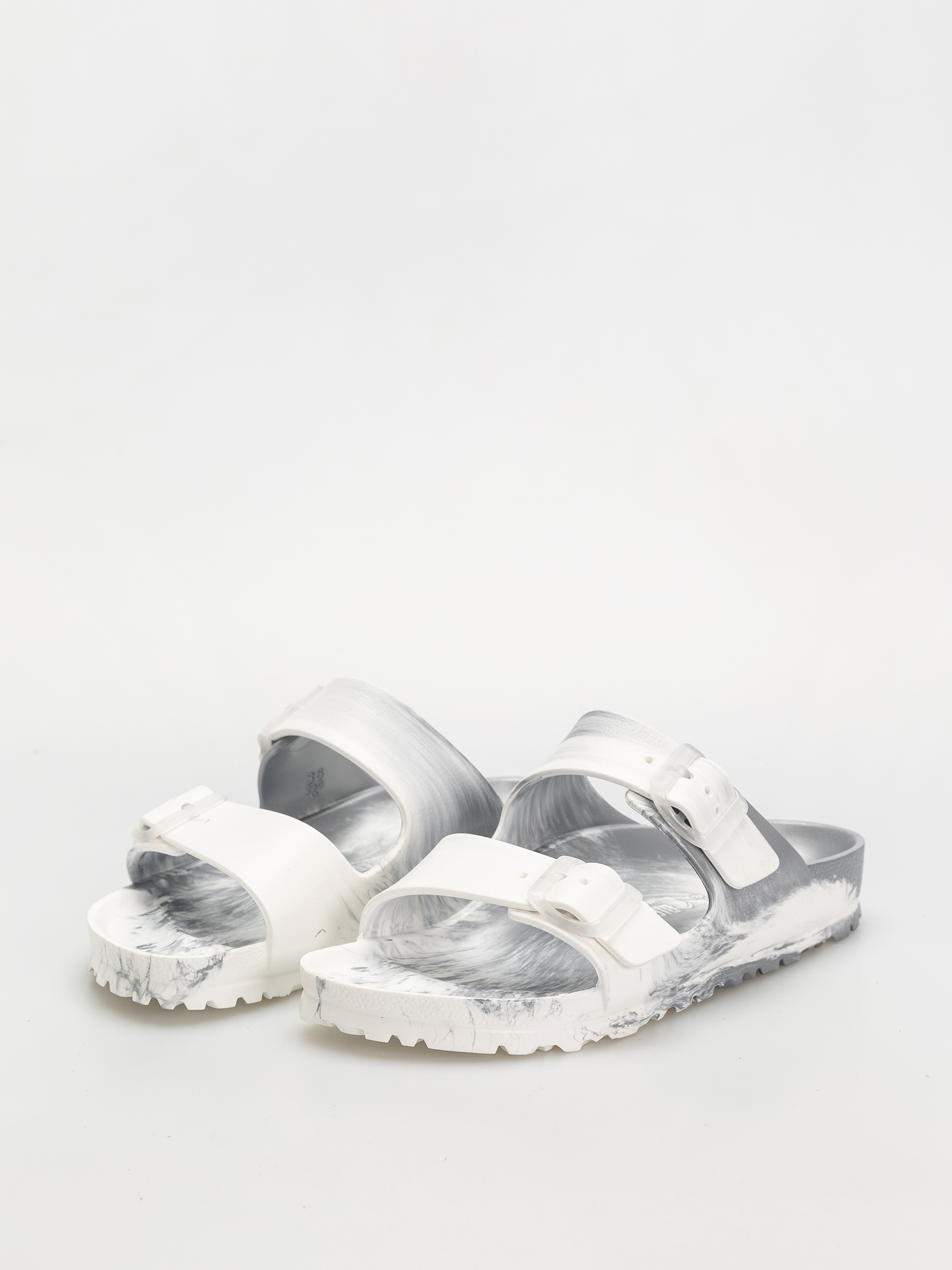 Шльопанці Birkenstock Arizona EVA Narrow Wmn (metallic silver multi)
