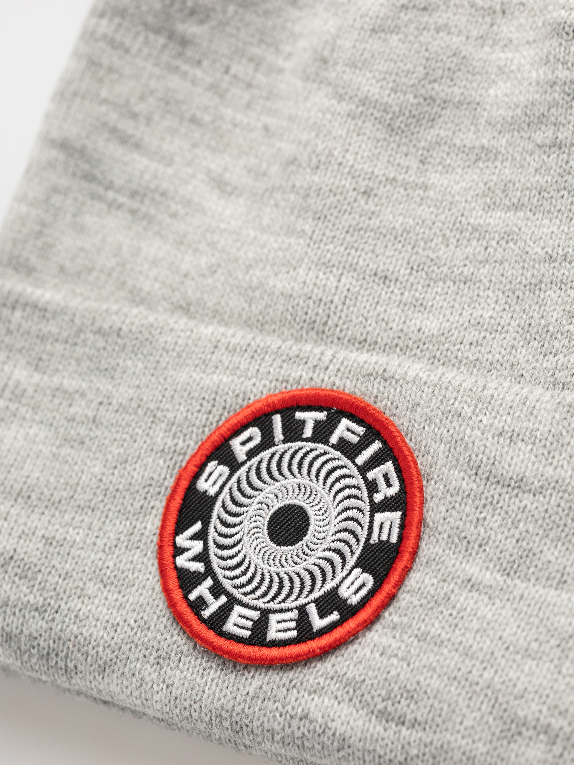 Шапка Spitfire Classic 87 Swirl Patch (heather grey/black/red)