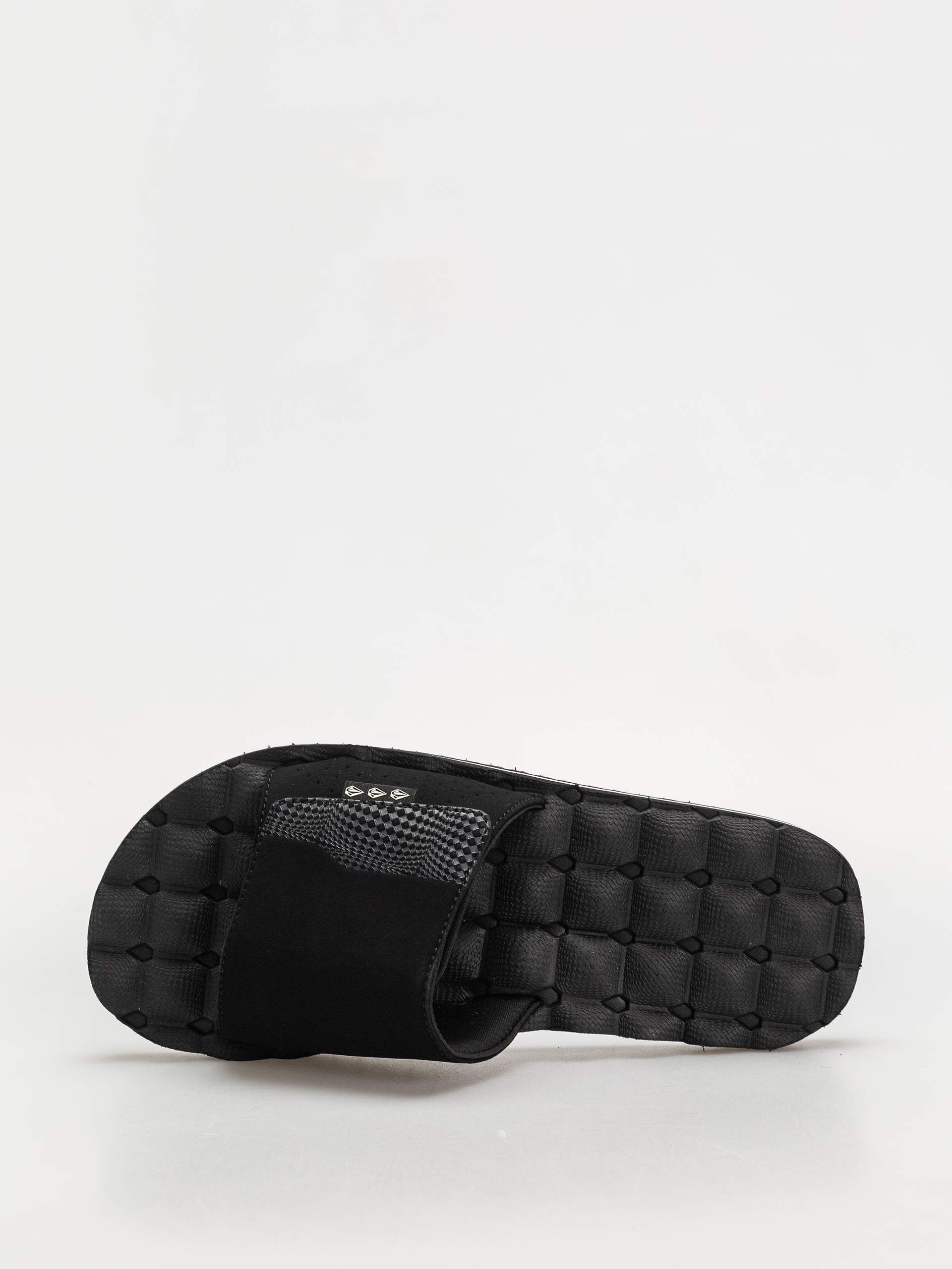 Шльопанці Volcom Recliner Slide (black white)