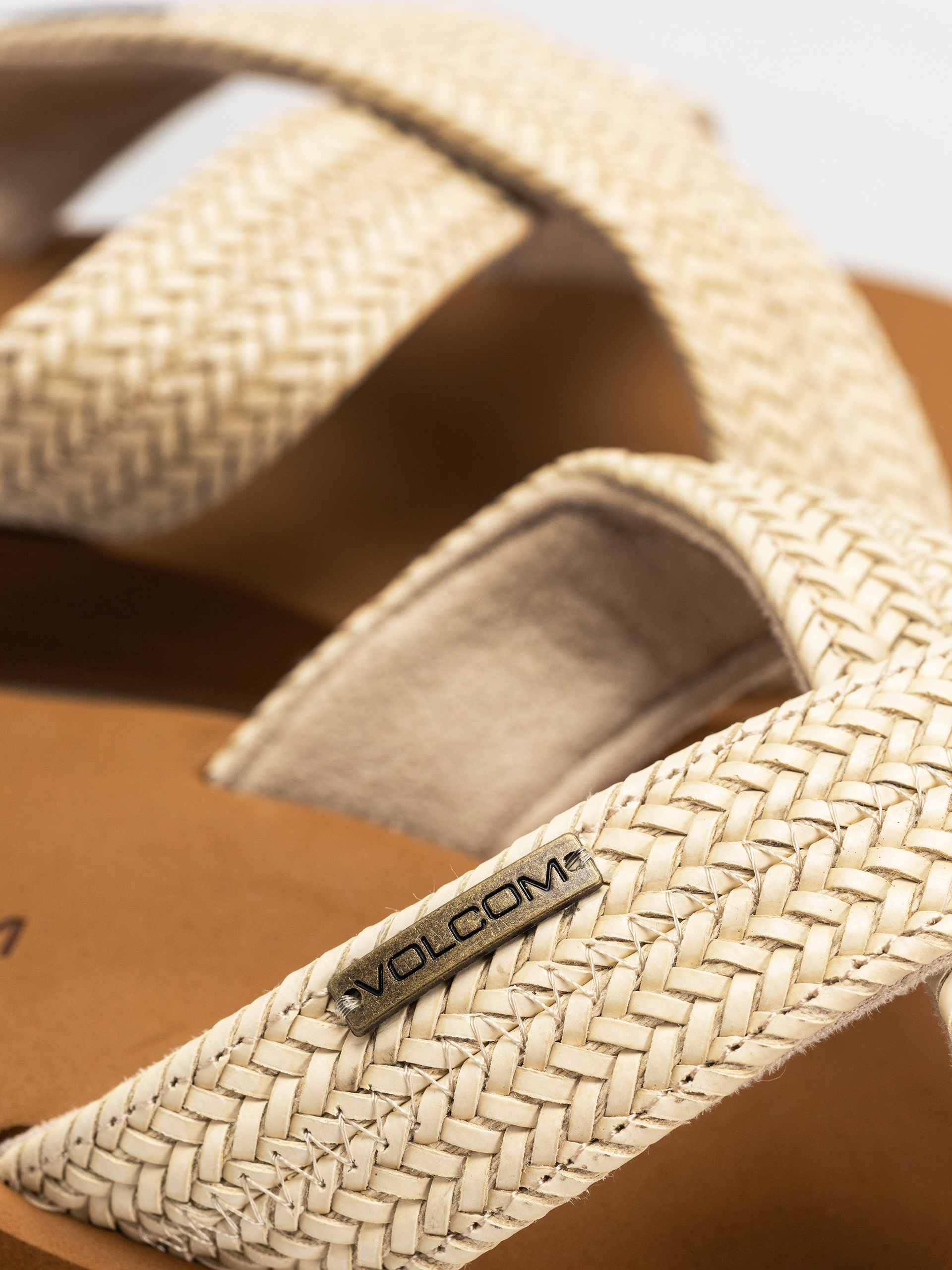 В‘єтнамки Volcom Sandały  Double Cross Wmn (cream)