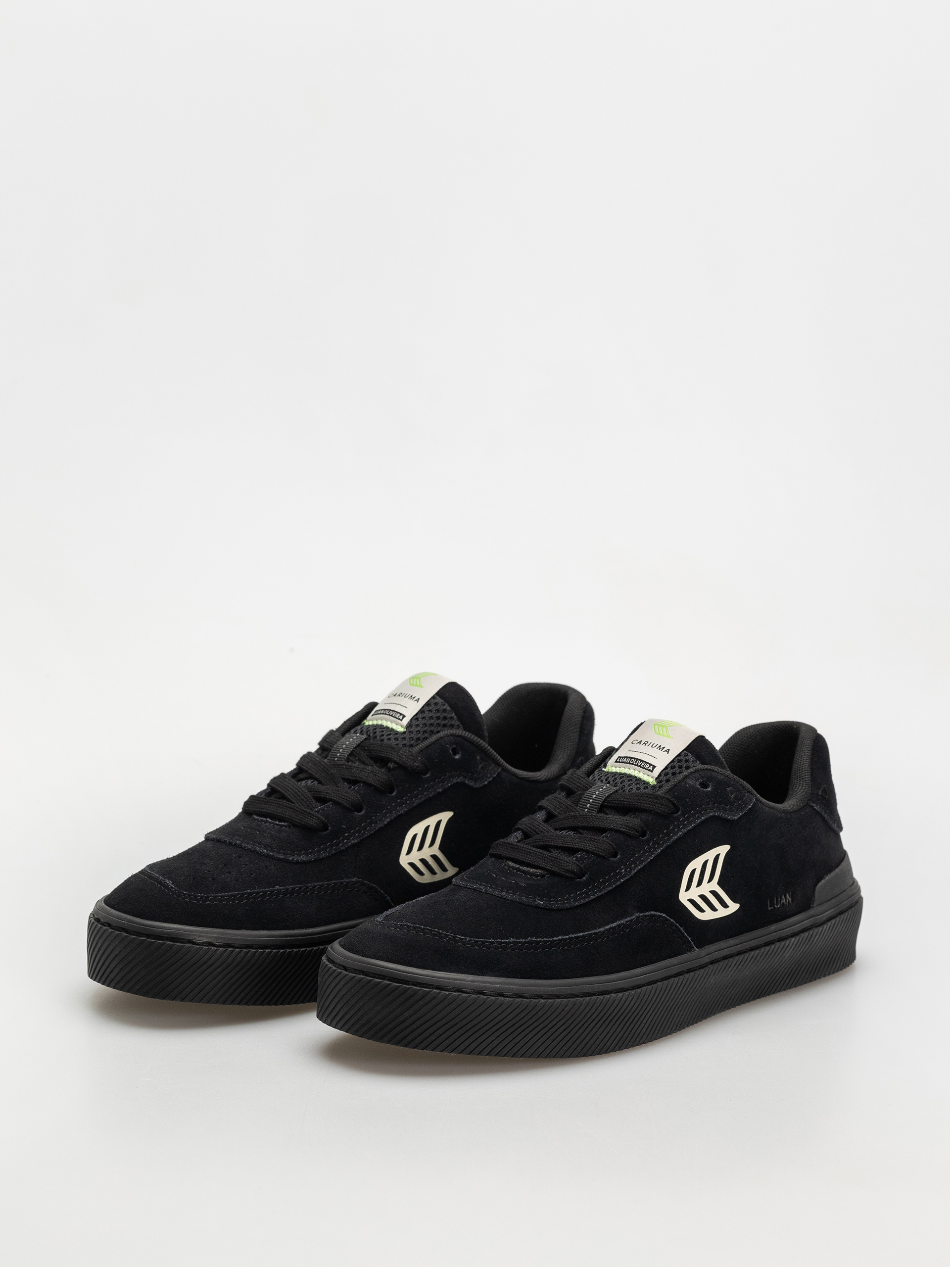 Взуття Cariuma Luan Pro (all black suede ivory logo)